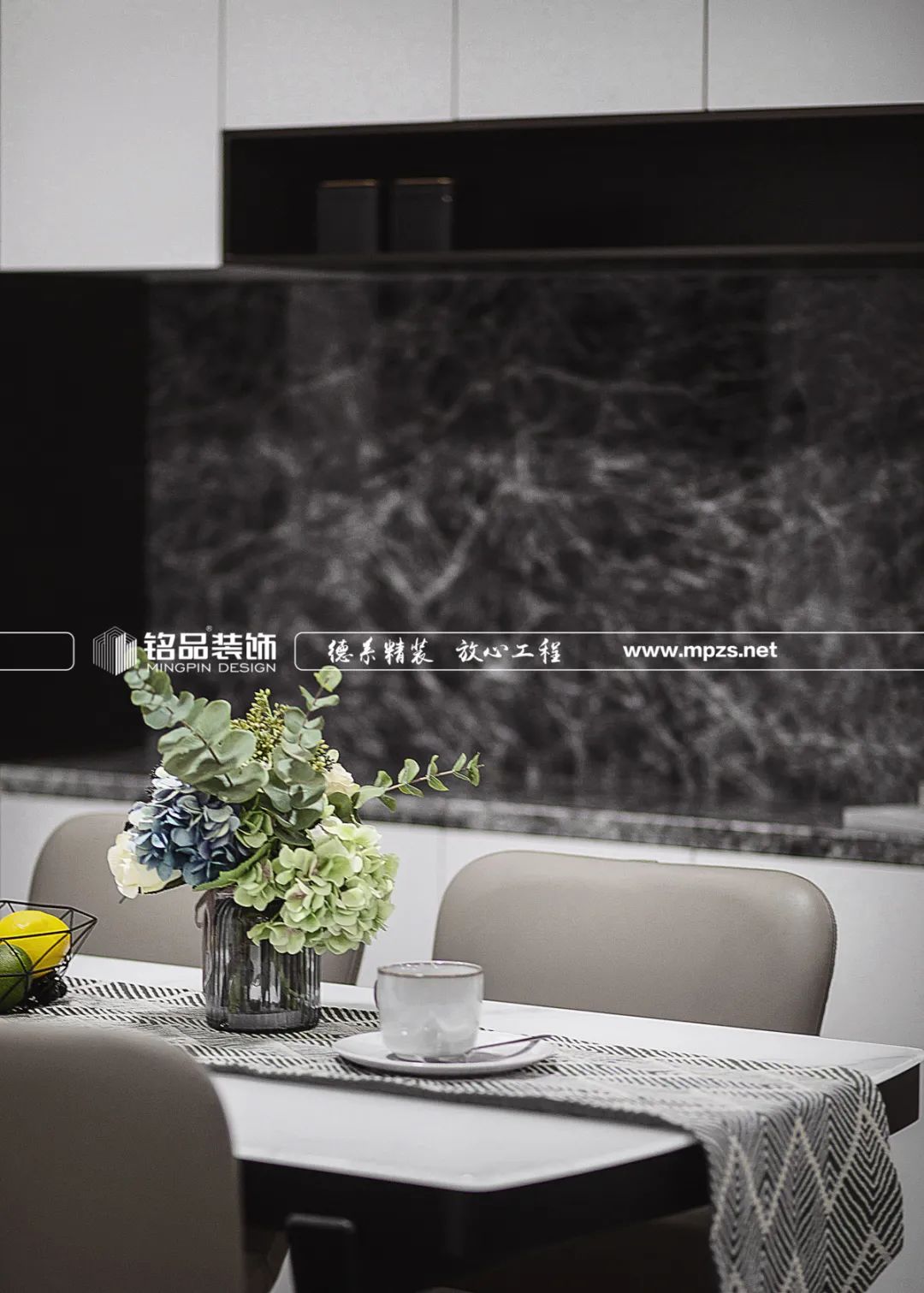 月光森林 | 130㎡现代简约，无主灯设计，3D 背景墙-36