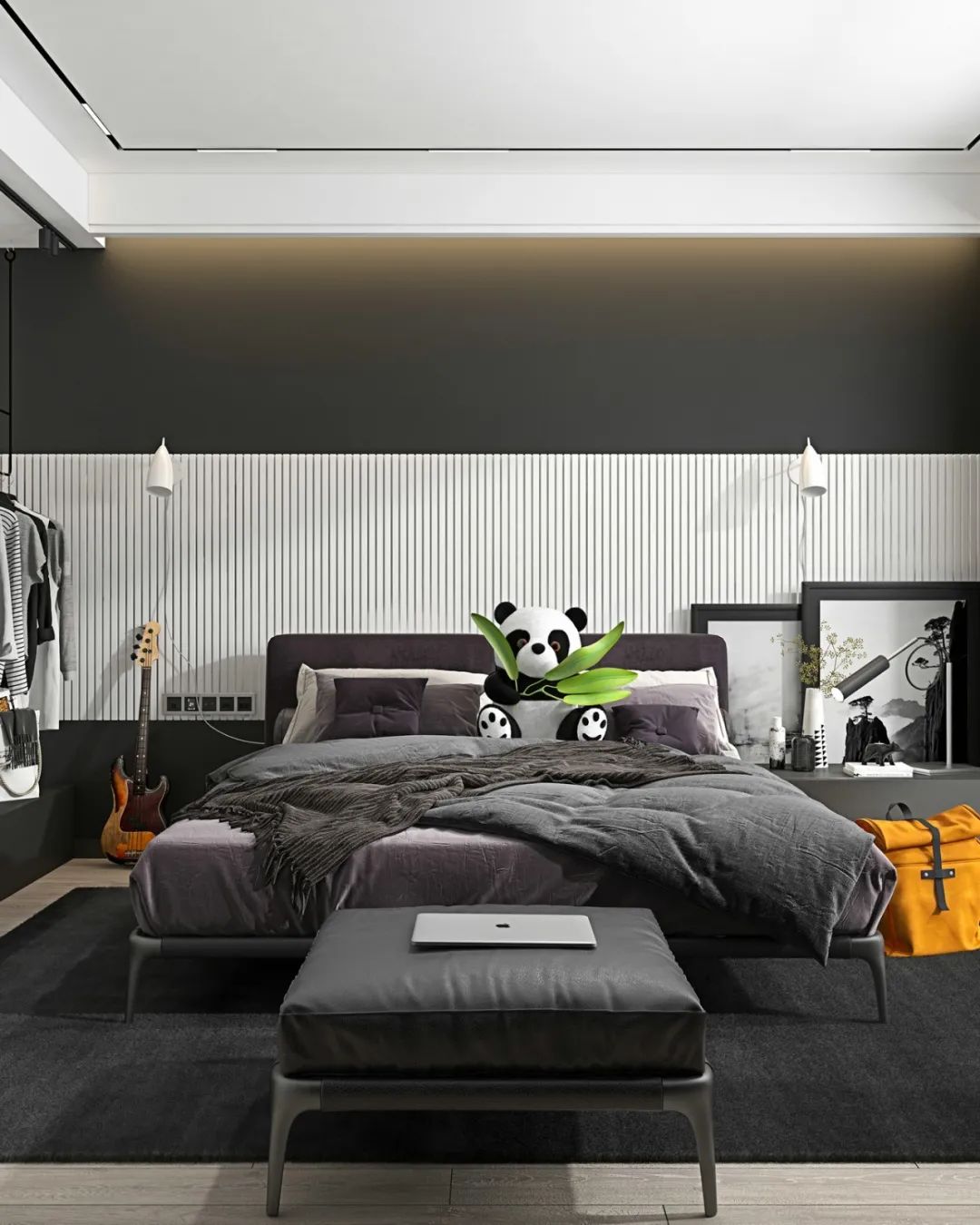 180㎡现代都市公寓丨Cihan Studio-53