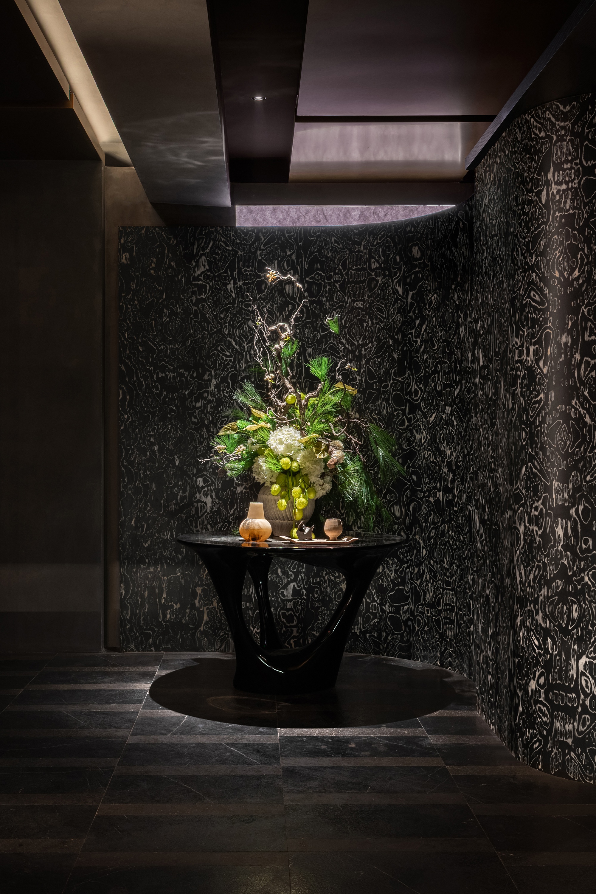 隐逸东方·五韵流形 北京300㎡餐饮空间丨中国北京丨营造清美空间-11