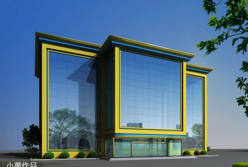 现代简约办公楼设计-26