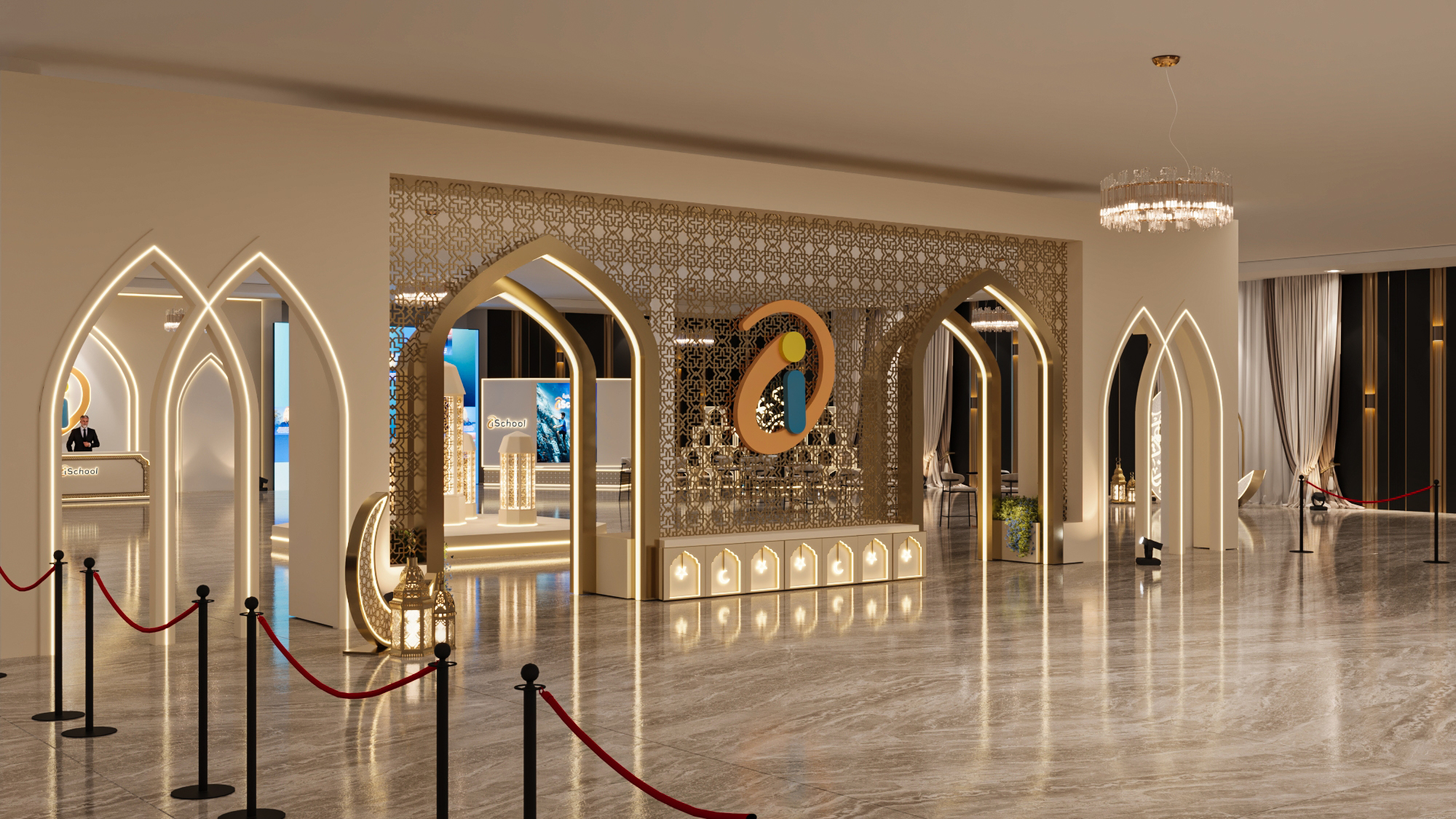 伊学校开斋晚宴活动丨Elham Emad,Habiba Nashaat-10