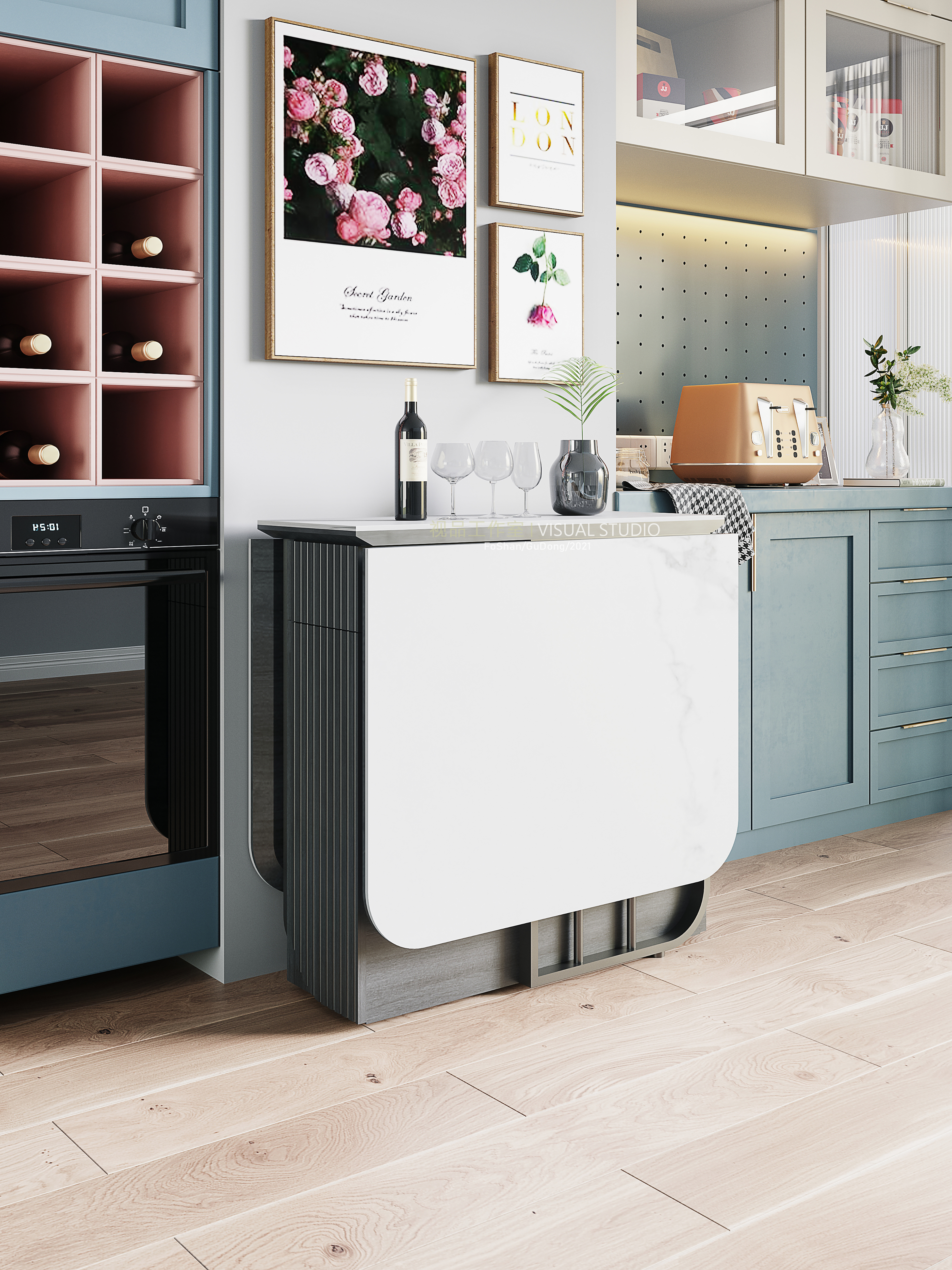 2款北欧多功能餐桌-3