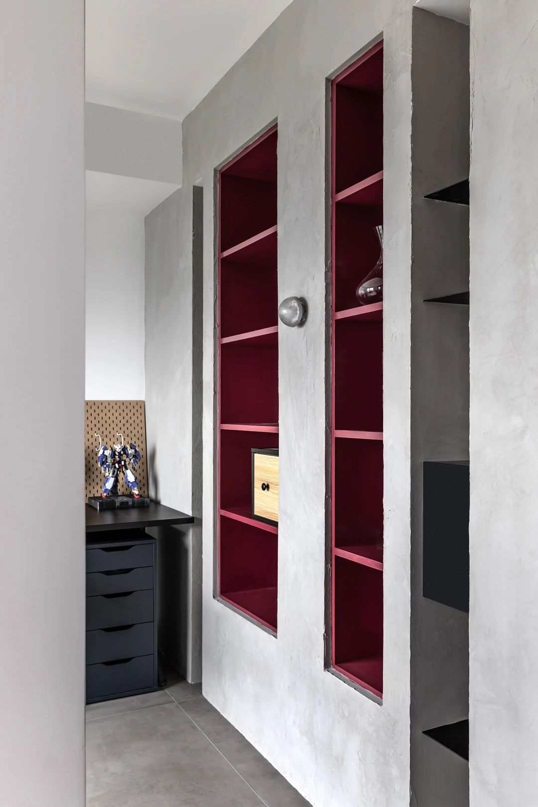 军人夫妻的硬朗现代轻工业风之家-54