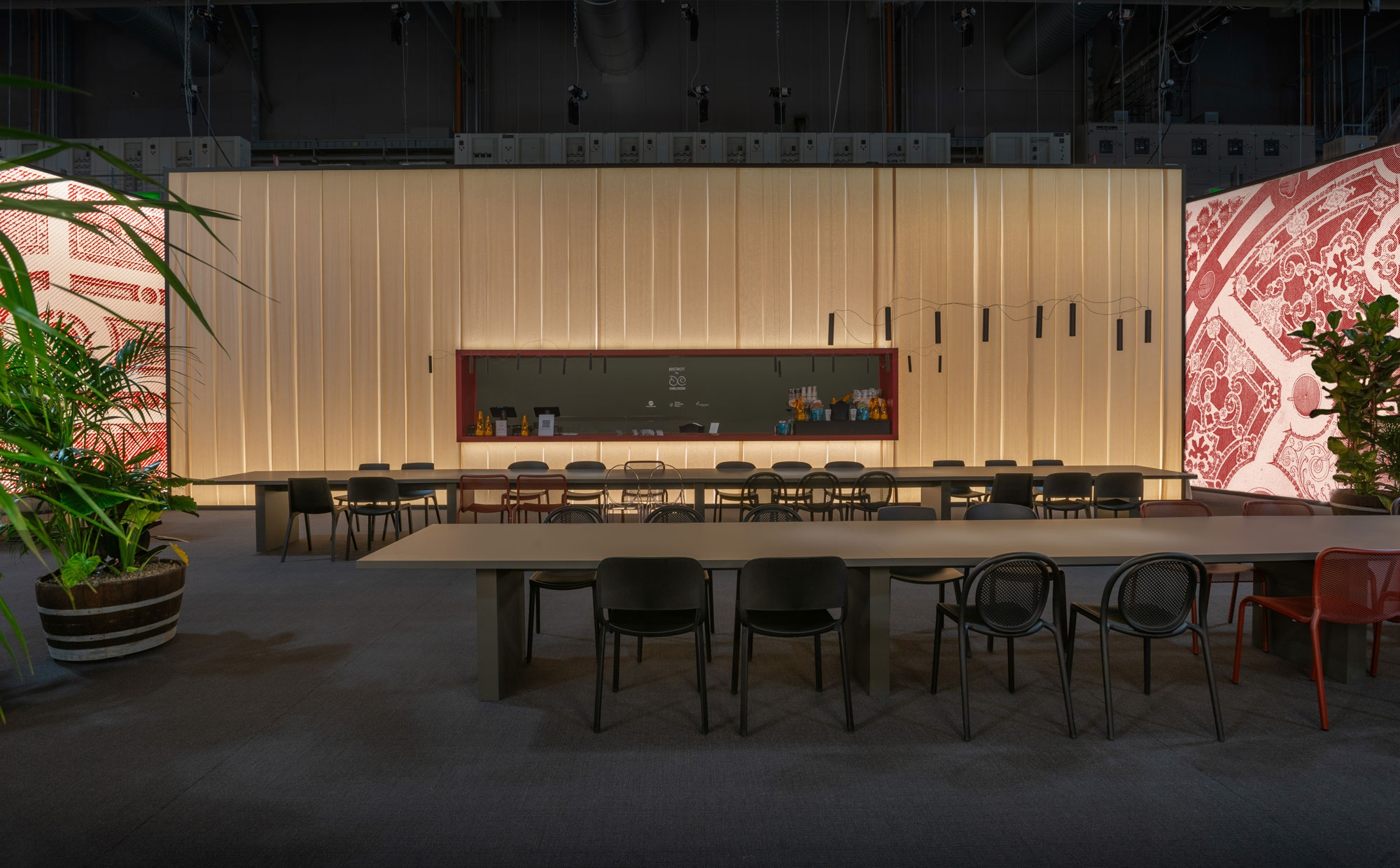 米兰国际家具展 - Red Lounge 和餐厅 | Lissoni＆Partners | 2024 | 意大利-6