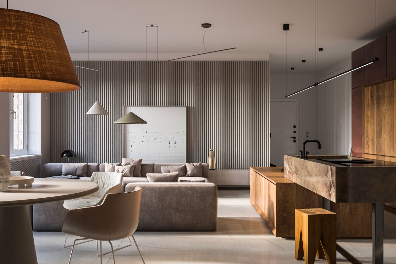 90㎡暖色系空间设计 |-4