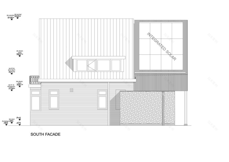 荷兰 KDW 199 房屋扩建丨CUBE Architecten-38
