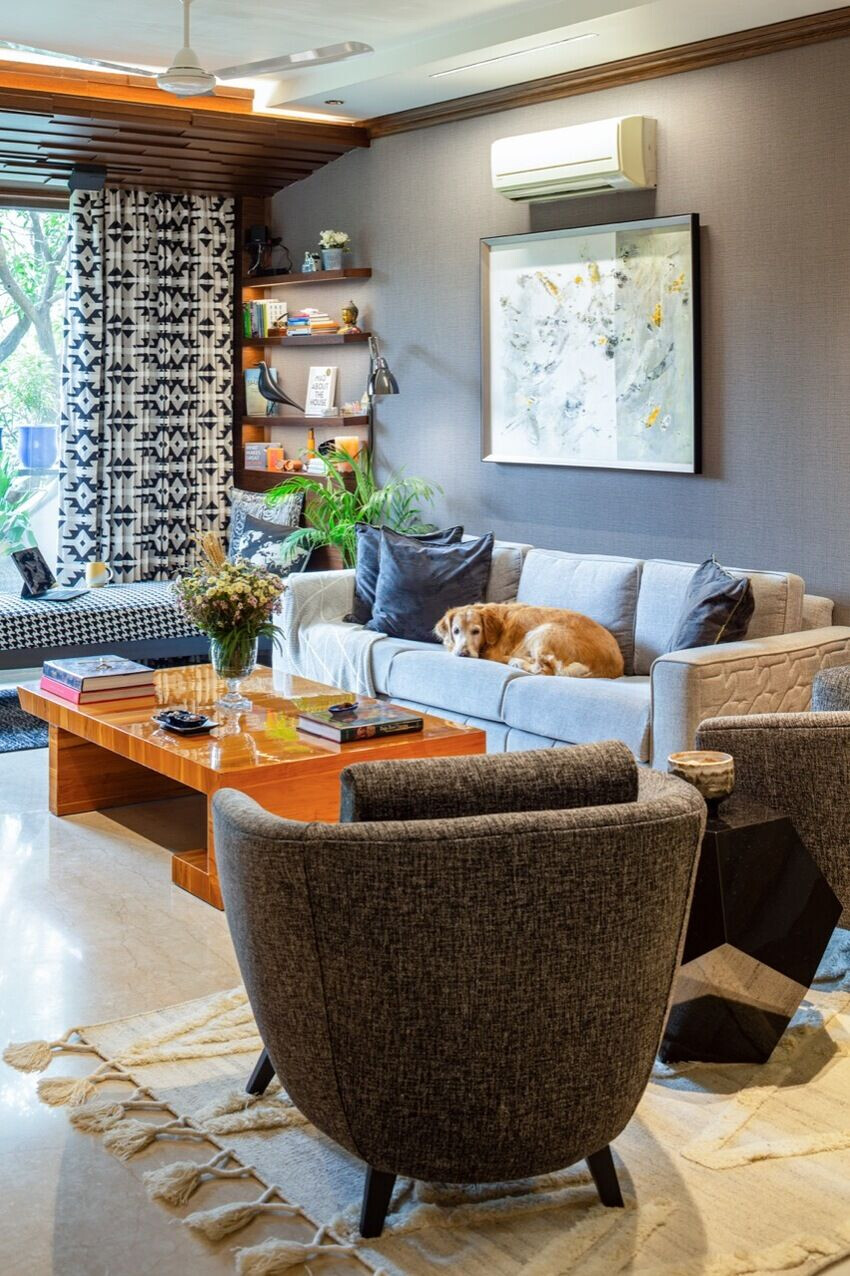 印度德里 TreeTops 公寓丨The Works Interiors-11