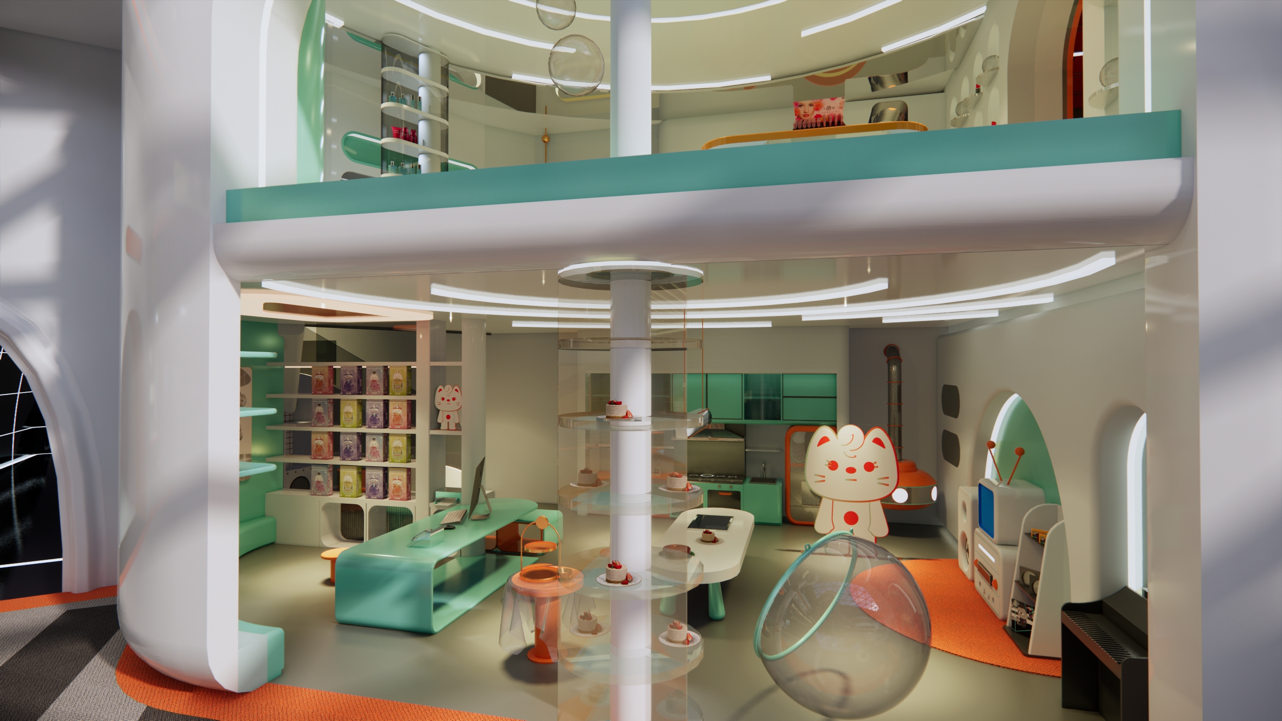 MINIMARS 亲子家庭乐园（长沙）丨中国长沙丨SURP 商业设计-12