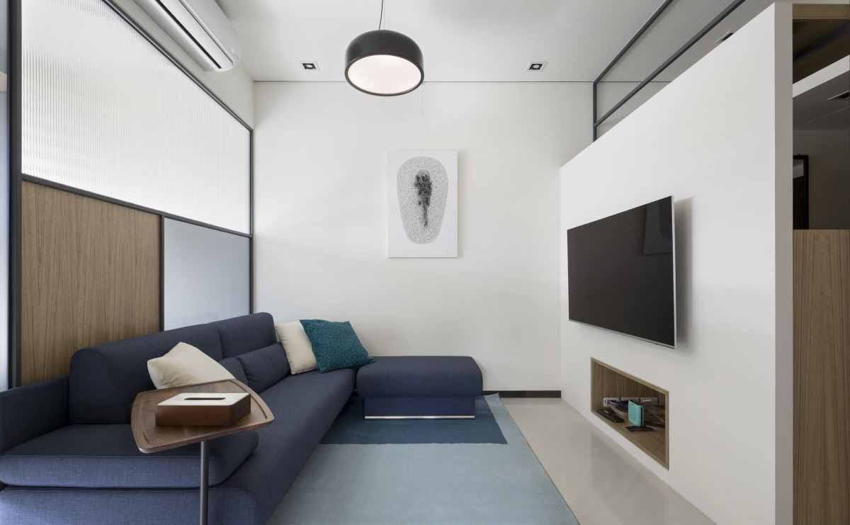 82.5㎡现代简约收纳宅 阳光房引光打造开阔视野-9