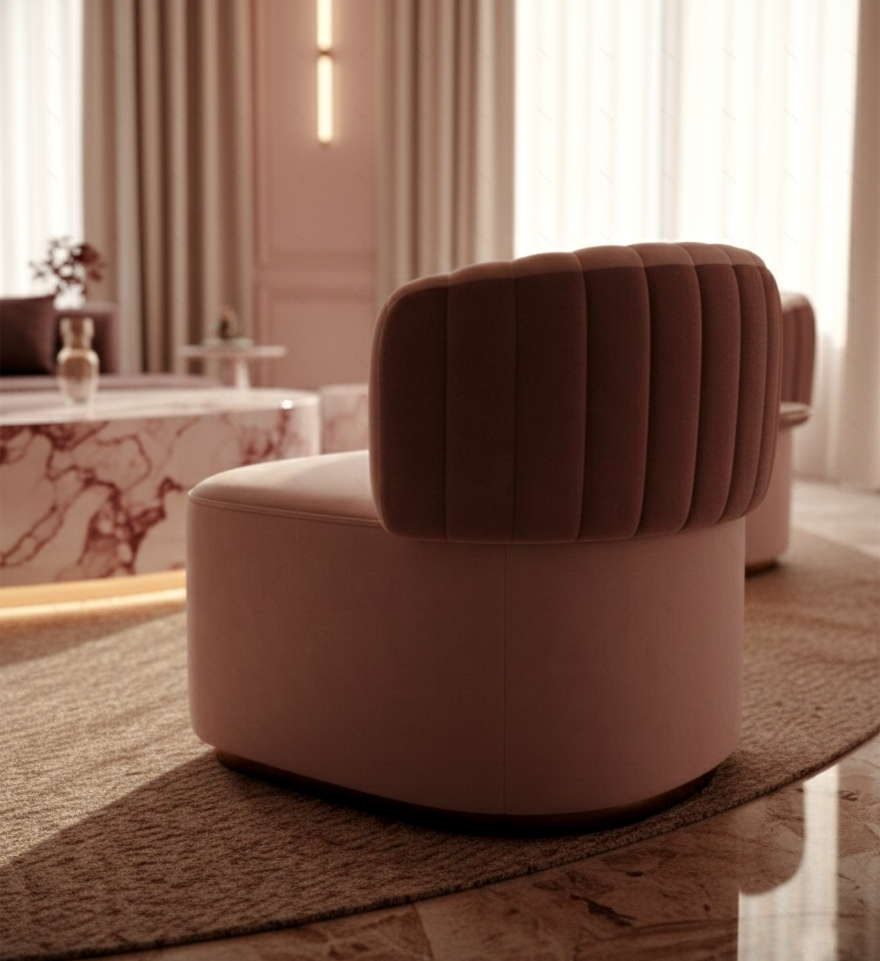 粉水晶——柔和奢华休息区-13