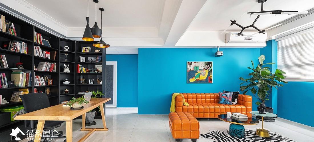 广州 125㎡三室一厅现代家居设计,满足一家三口成长需求-5