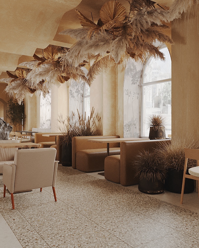 CROISSANT 面包店室内设计丨乌克兰卢甘斯克丨Sergey Popov-14