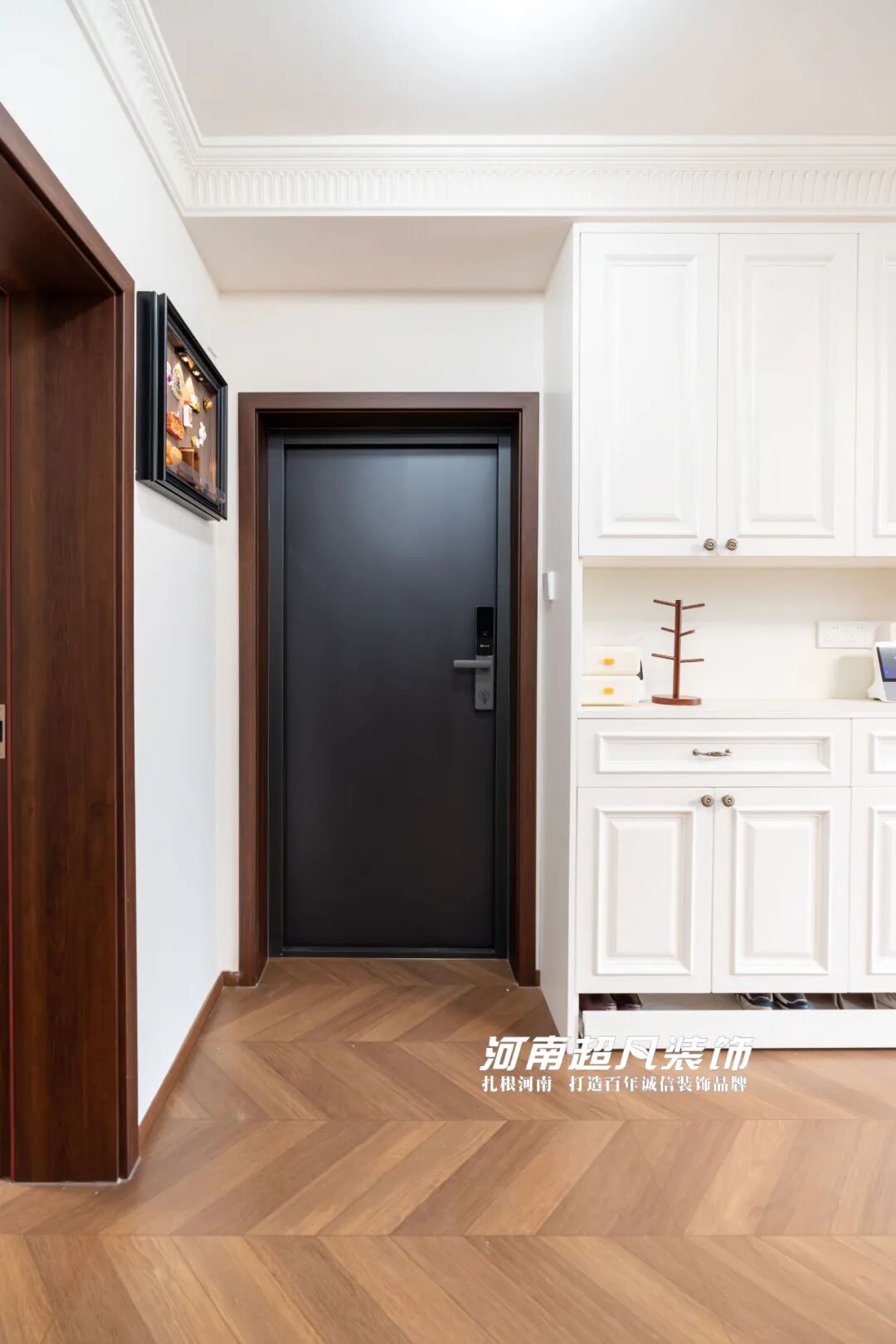 完工首发丨管城区金城街30号院，123㎡老房翻新，美式复古设计，优雅低调绽放-44