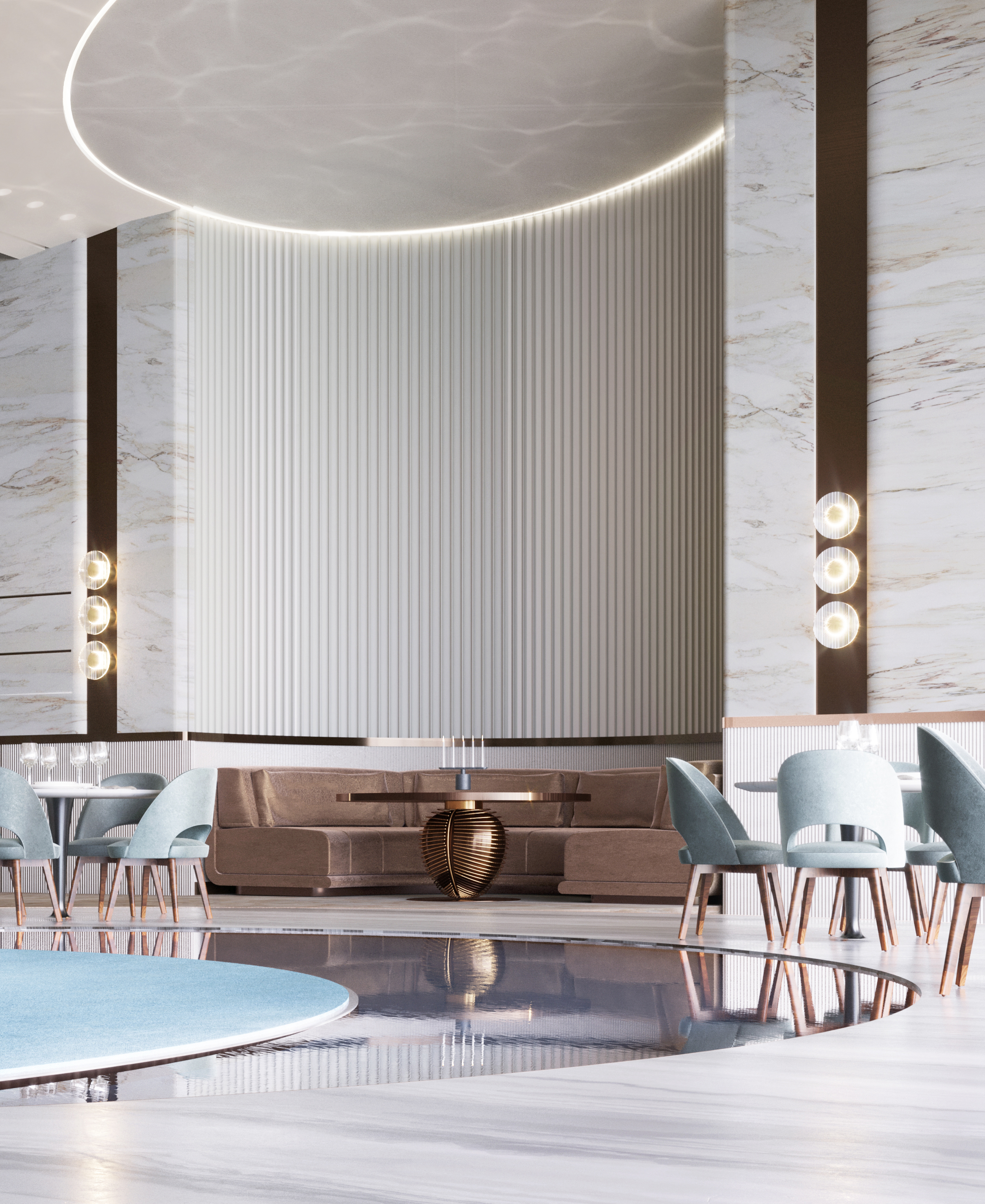 Sopra Le Nuvole 餐厅,酒吧丨阿联酋迪拜丨CAI DESIGN STUDIO-10