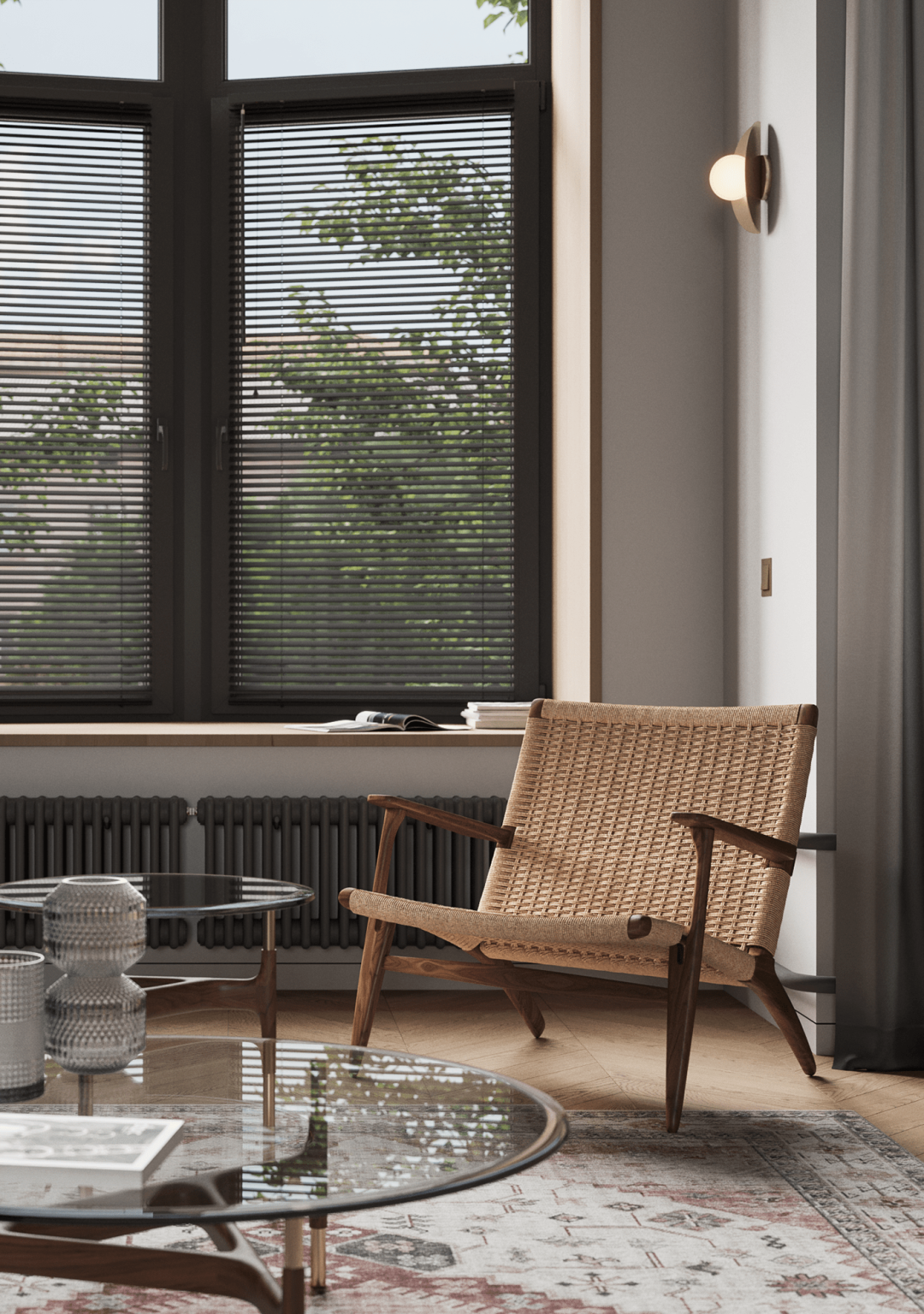 莫斯科 106㎡现代简约家居，融入苏联构成主义风格-21