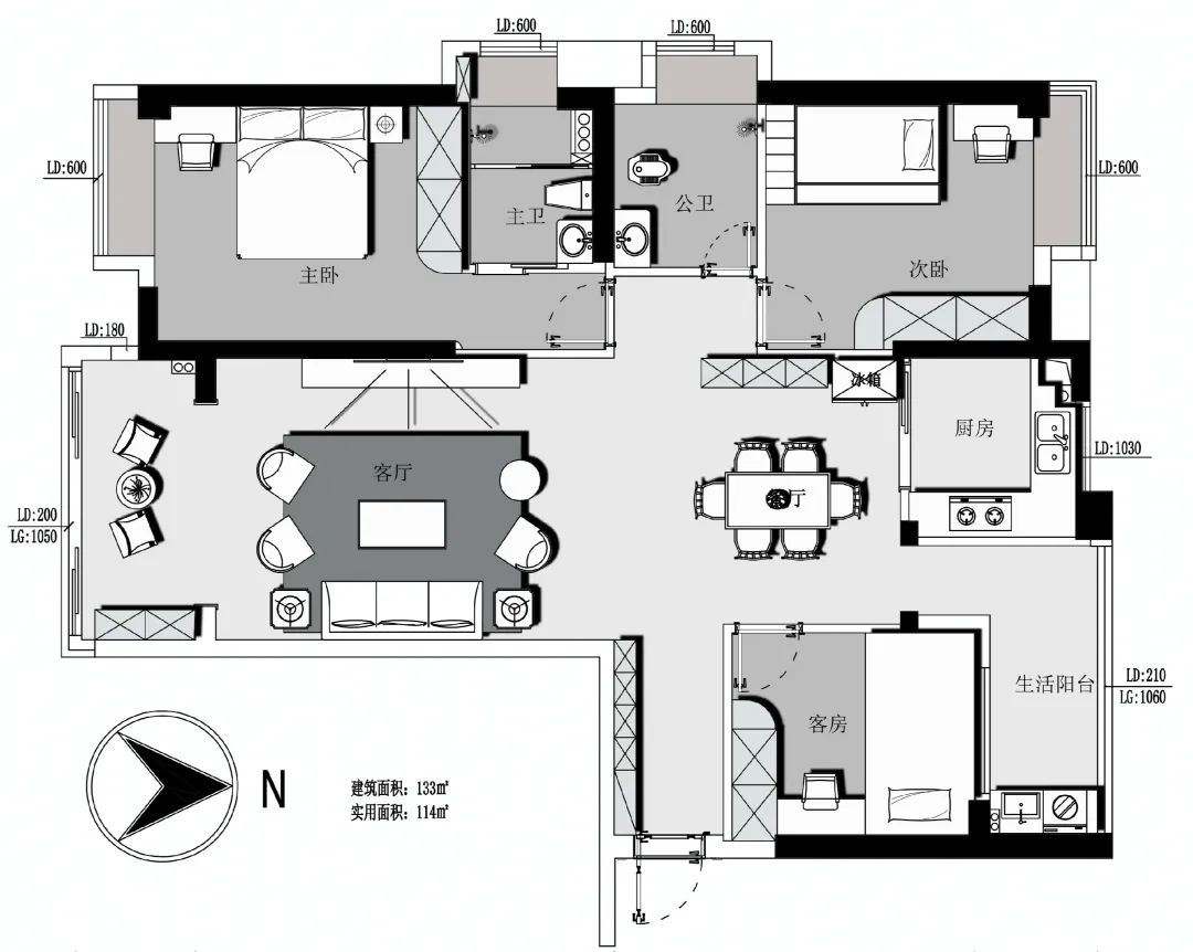 金域澜岸二期 | 新中式写实空间，诠释优雅生活-9