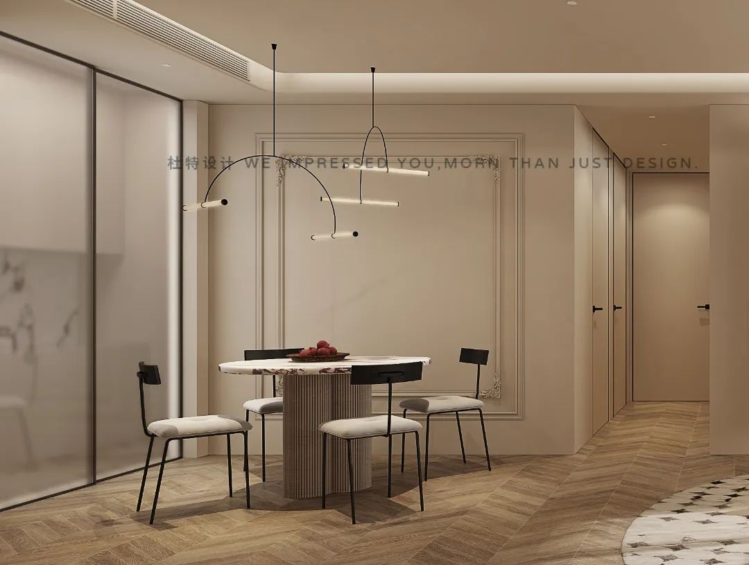 印月小区 88㎡轻法式公寓设计丨TODD 杜特设计-18