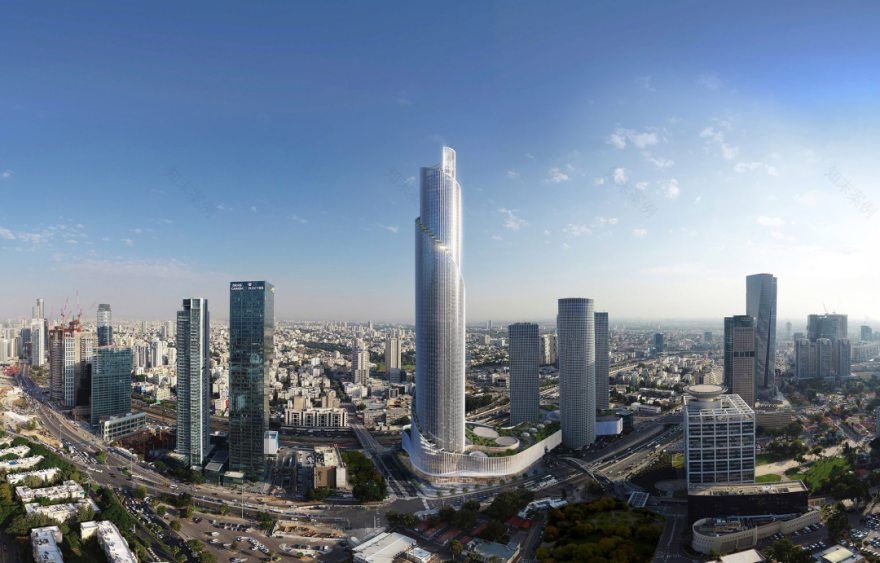 阿兹列里大厦(Azrieli Tower)丨以色列特拉维夫丨KPF与MZA和Azrieli Group-23