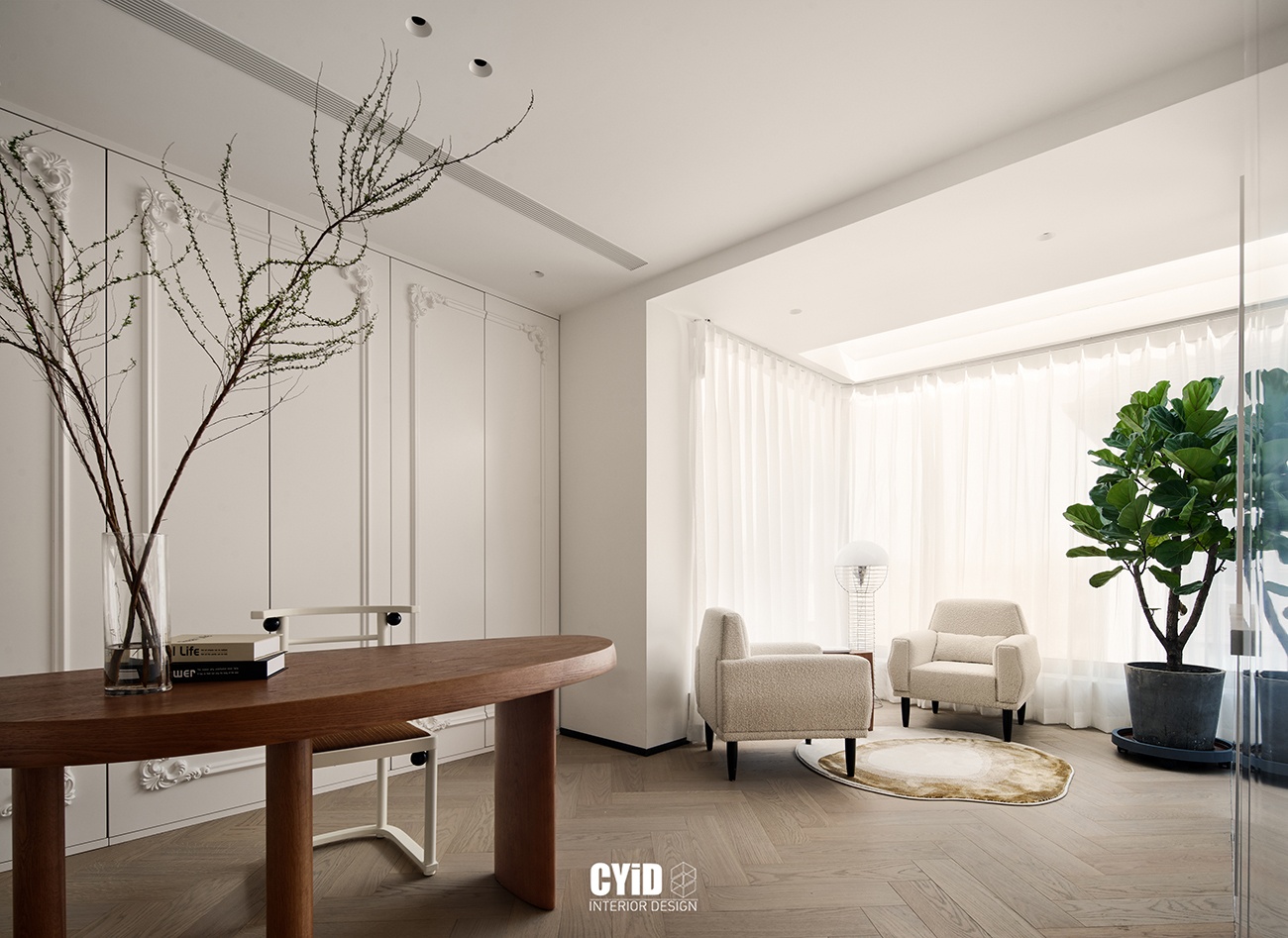 落于首都排屋的现代法式丨中国北京丨辰佑设计,颜青软装-22