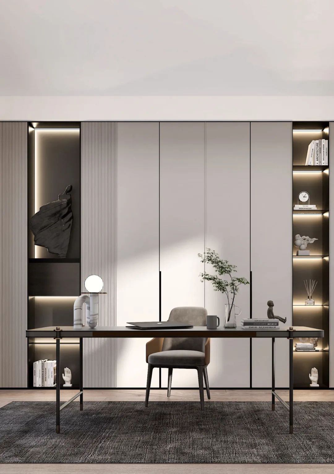 简雅之境 · 四层别墅空间的温馨改造丨中国山东丨Yinji Space Design-25