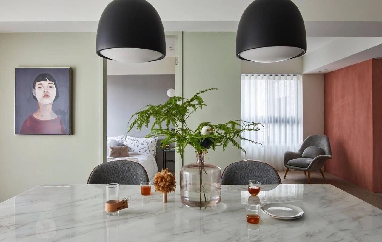 馥阁设计家有二宝,换二套房也只有73㎡,够住吗？丨中国台湾-63