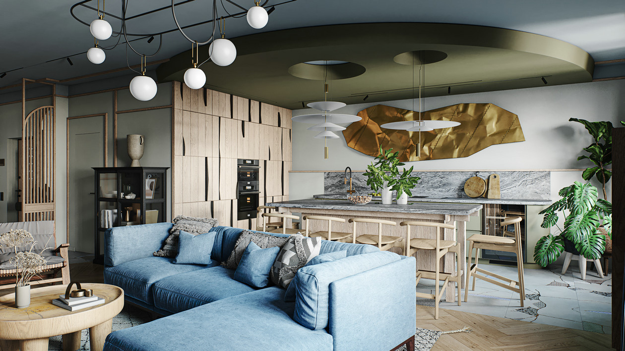 莫斯科 156㎡公寓设计丨俄罗斯莫斯科-4