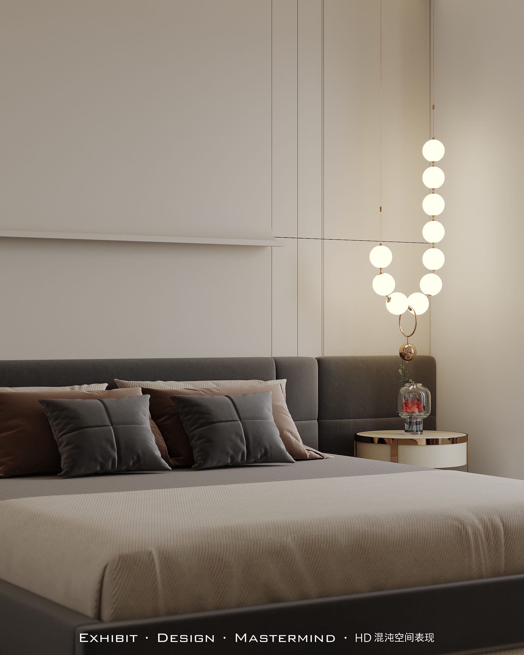 现代 平层客餐厅效果 X 混沌空间表现 -5