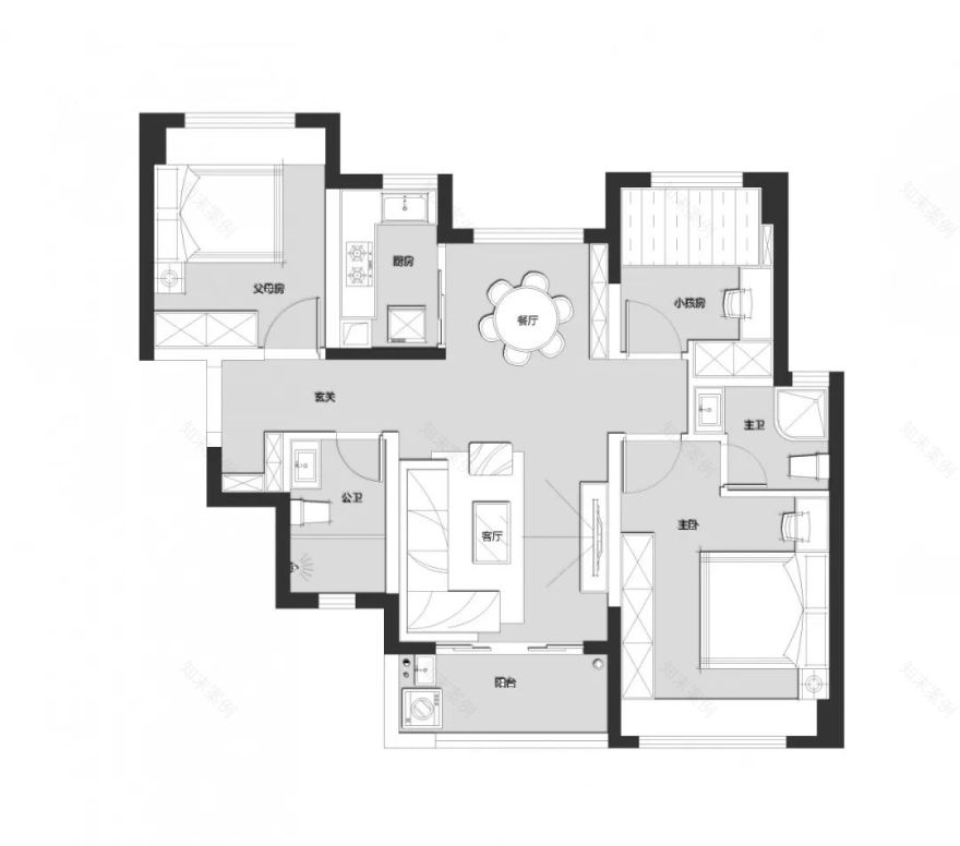 斗门金地格林泊乐·斑斓·美式风格随性自在-22