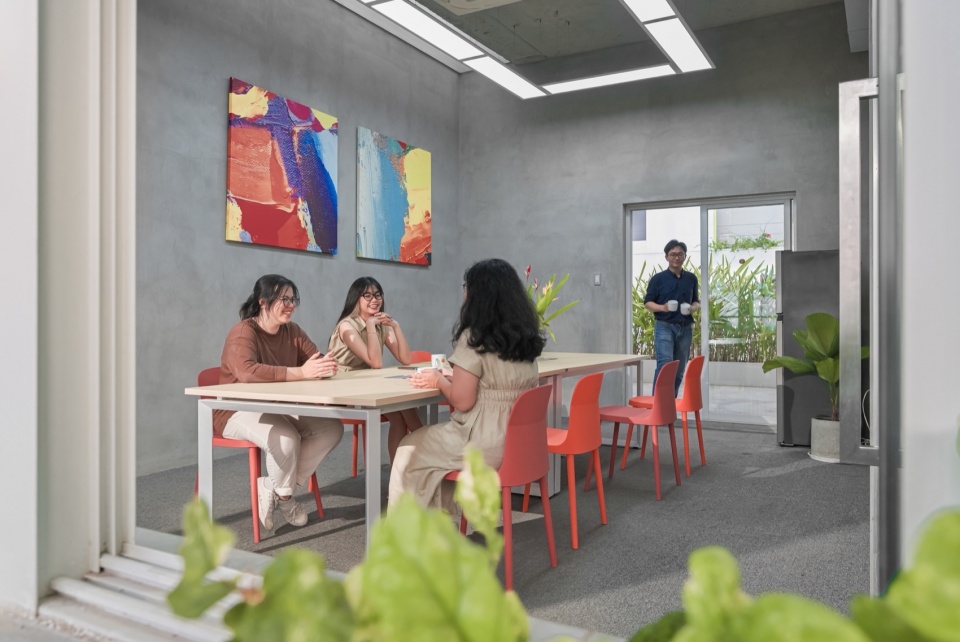 灵感枢纽2号·越南混合办公空间设计与实践丨DQV.Architects-76