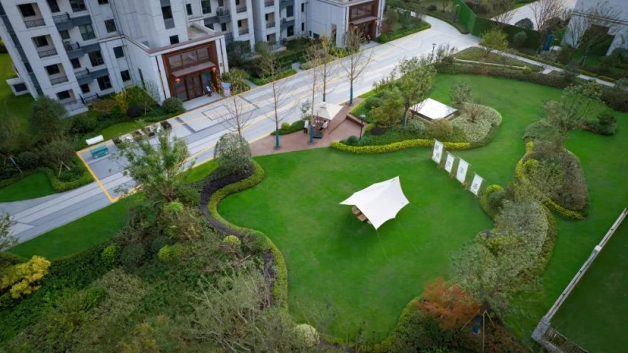 常州中海翠语江南一期住宅景观丨中国常州丨上海园林绿化建设有限公司-15