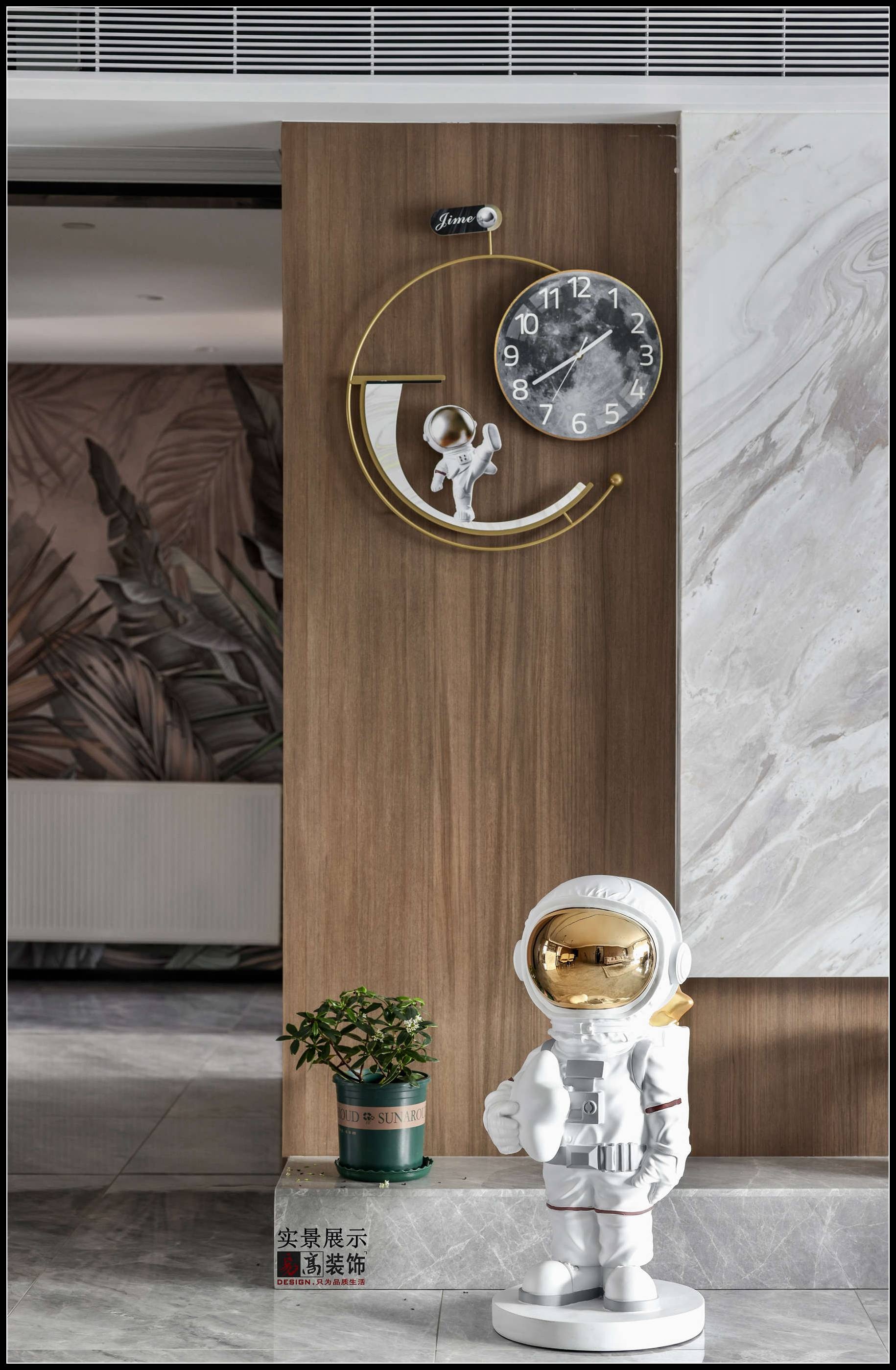 鸿源国际公馆实景呈现丨易高装饰-20