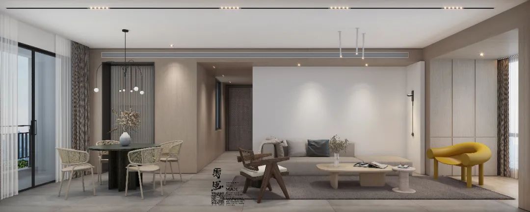 马思设计 | 现代简约,家的理想与心灵自由-8