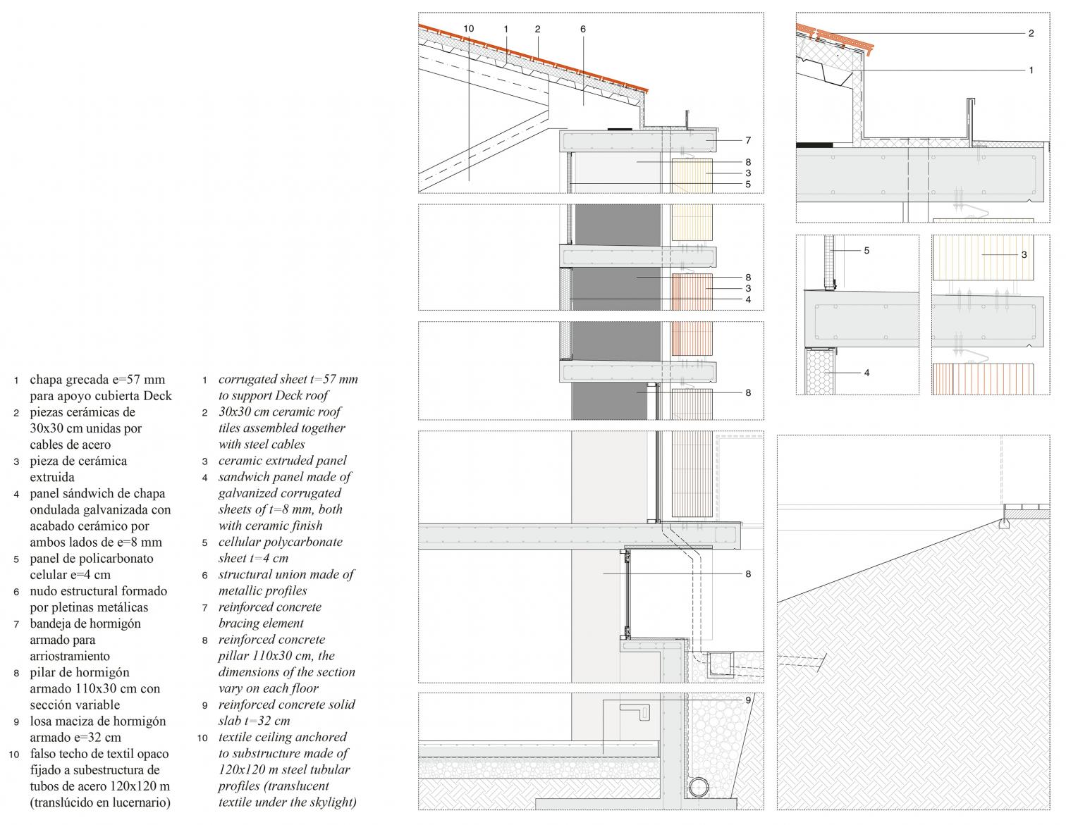 西班牙 Tarragona 市“Palacio de los Deportes Juegos Mediterráneos”体育场馆-18