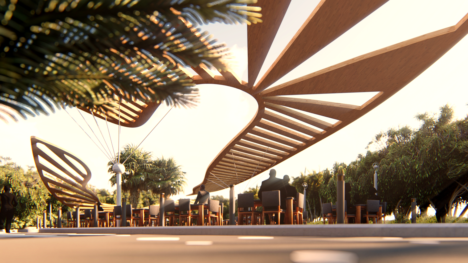 FOOD COURT AREA 景观设计项目-6