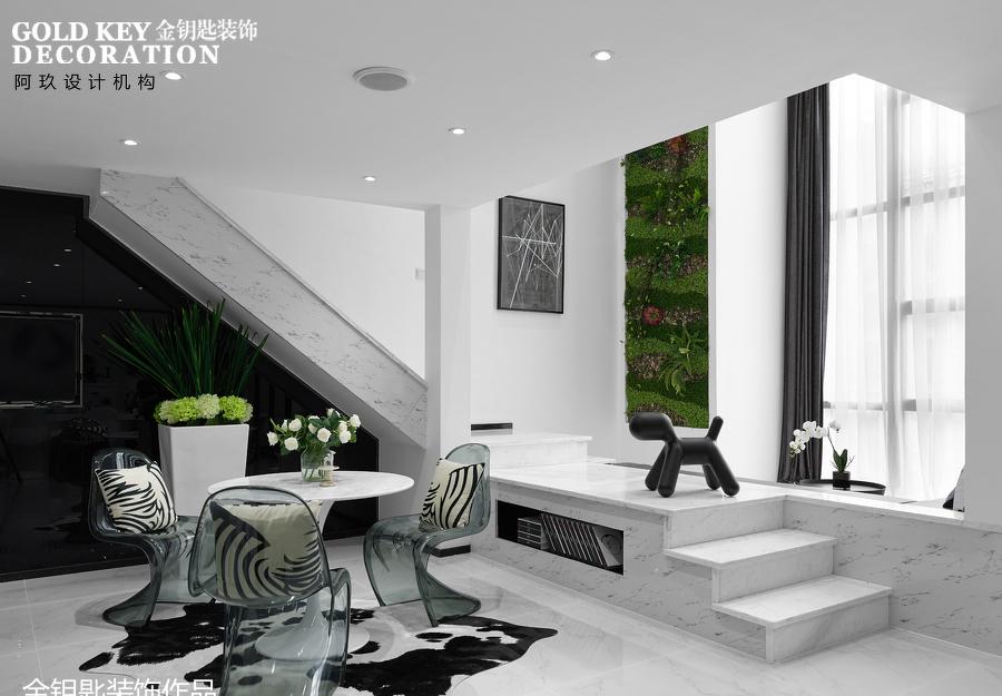 港龙尚层现代风设计 打造空灵空间-8