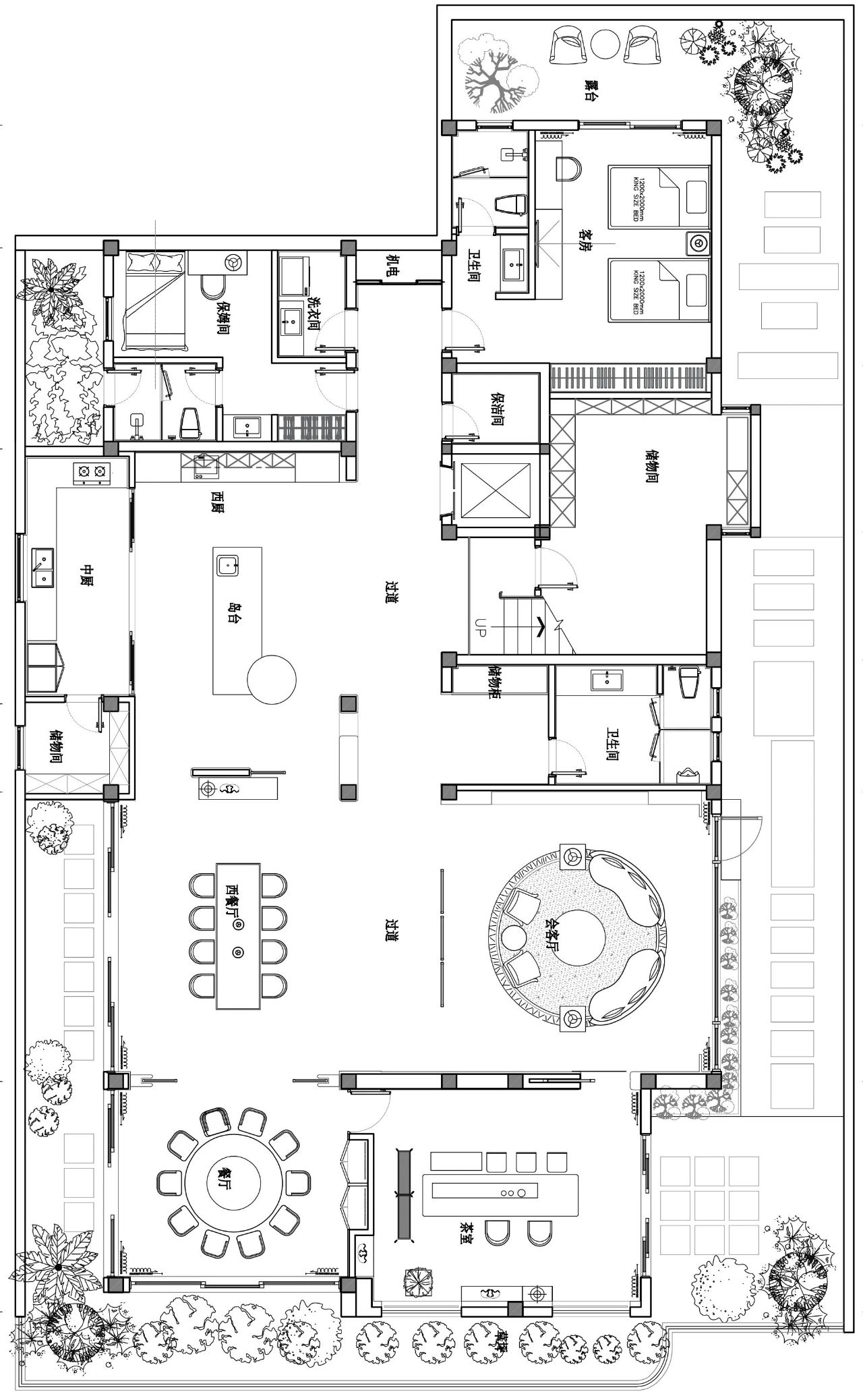 回归 · 三亚亚龙湾别墅室内外设计丨中国三亚丨黄文-48