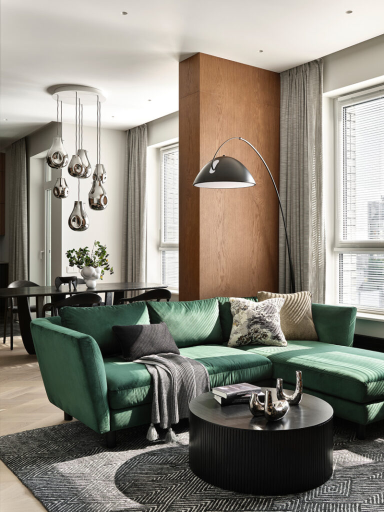 ДНК семейного стиля· 108㎡女儿公寓设计丨俄罗斯莫斯科丨MNdesign（Михаил Новинский等）-38