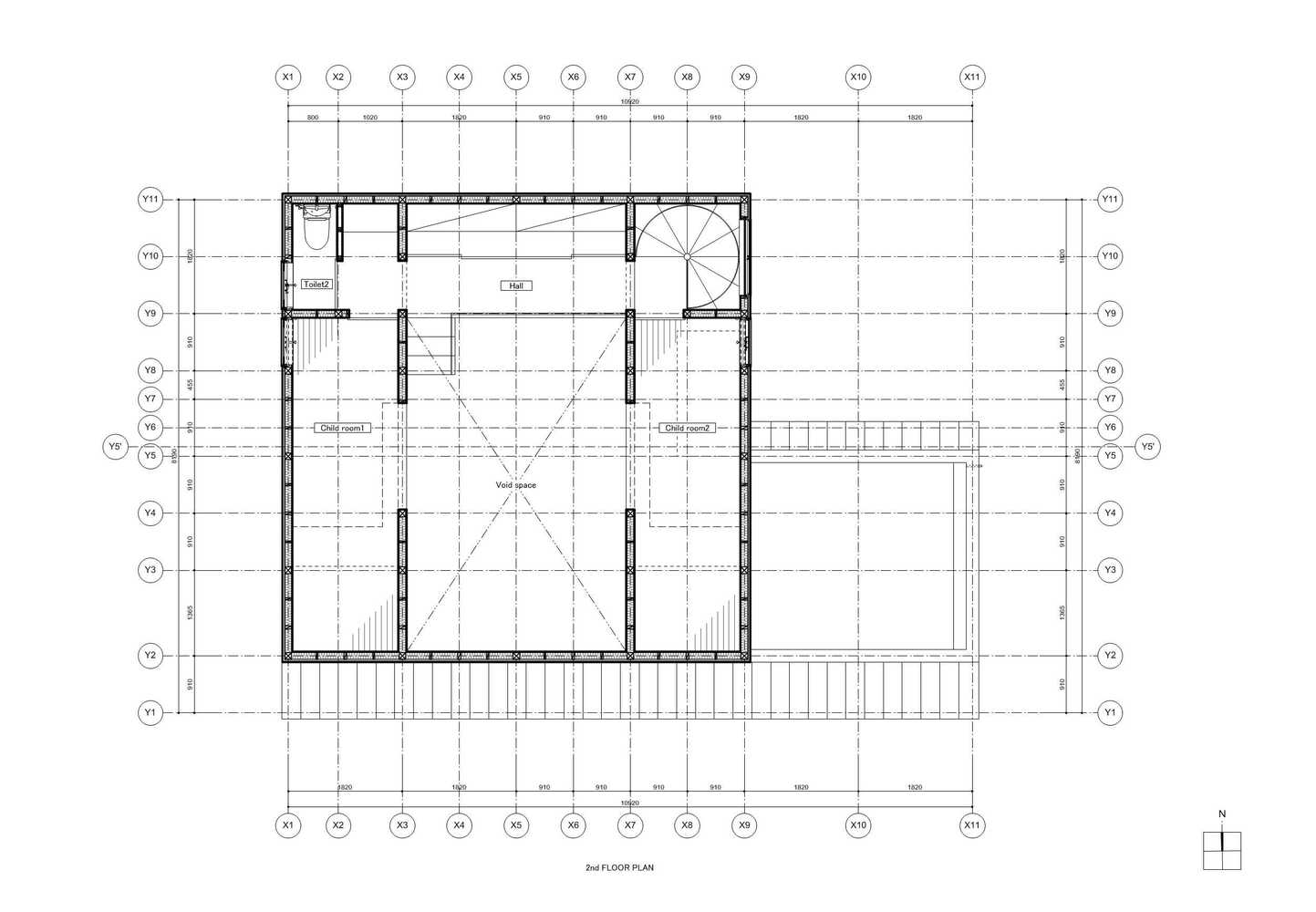 日本东芝家庭住宅的开放与隐私平衡-55