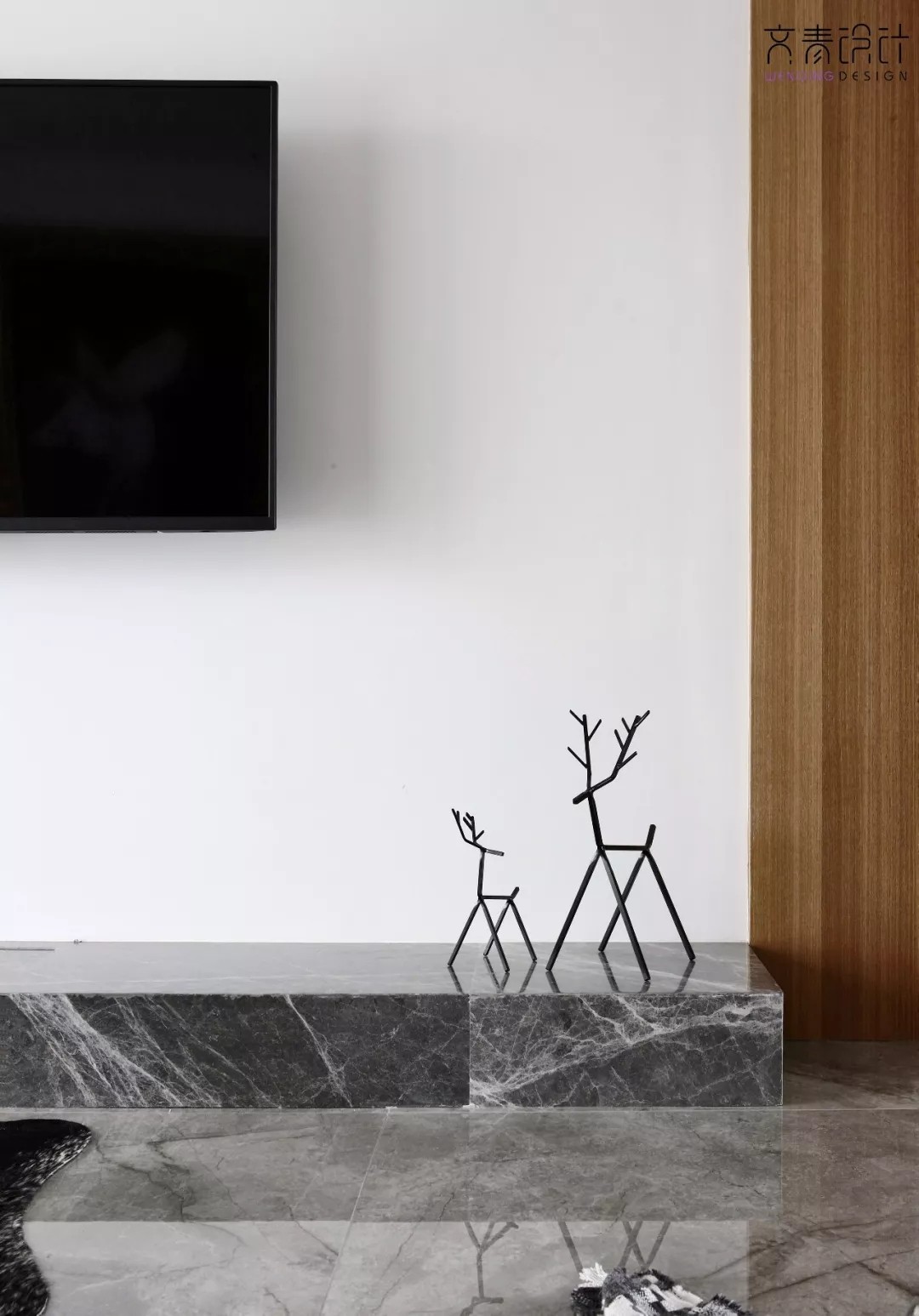 《朋友》140㎡轻奢现代住宅 文青设计-8