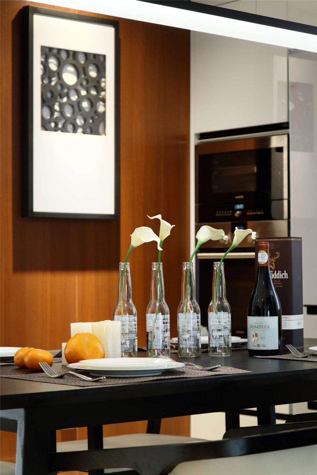 充满现代轻奢风格的居住空间-19