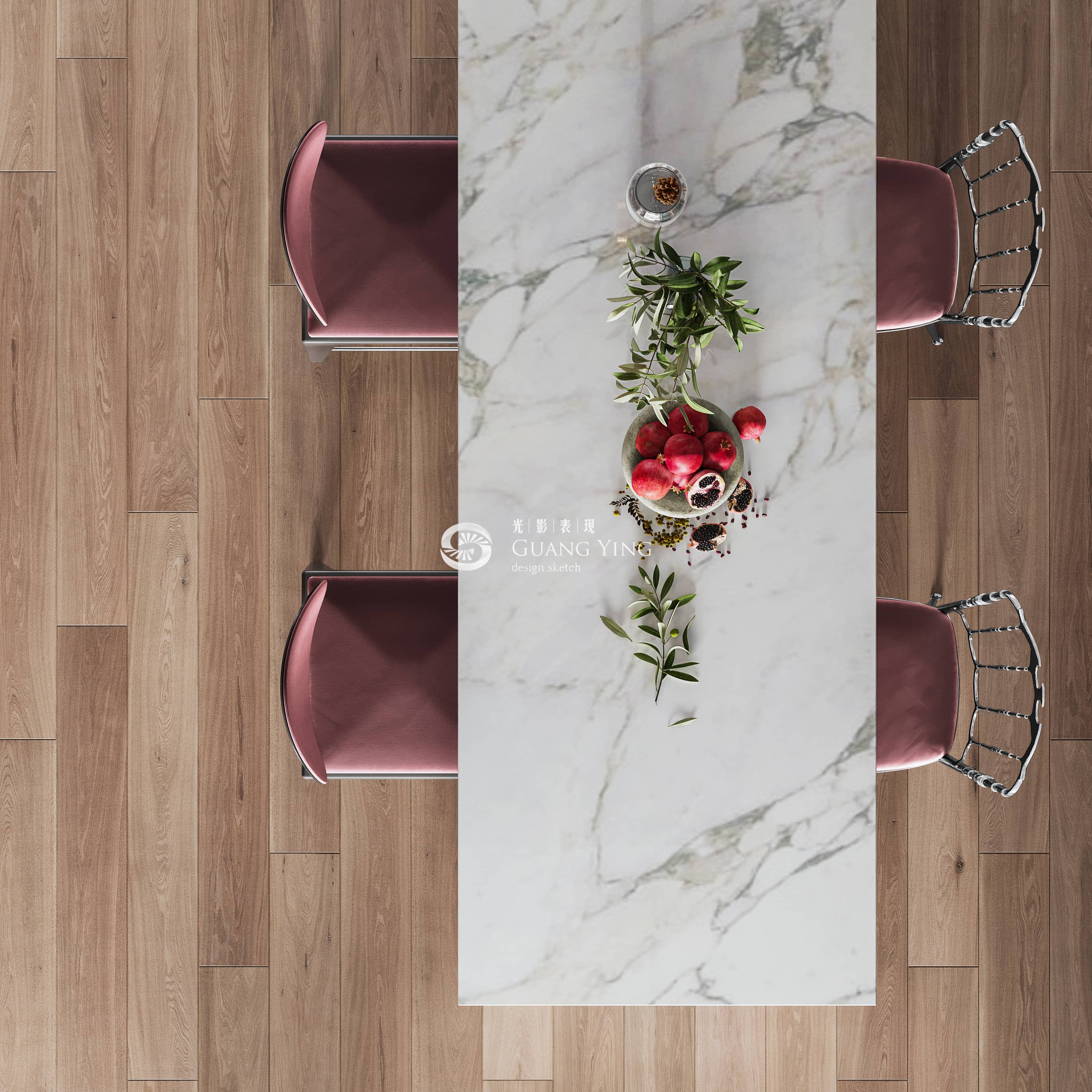 光影视觉写实作品：现代家装-4