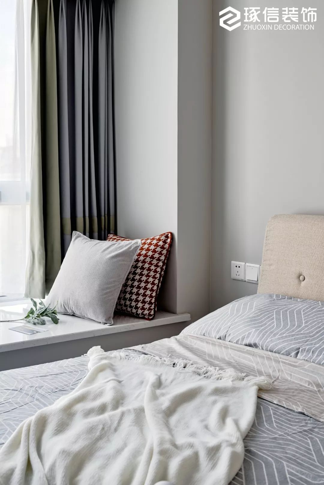 国盛园墅北区 87㎡北欧风家居设计，自然清新融入空间-71