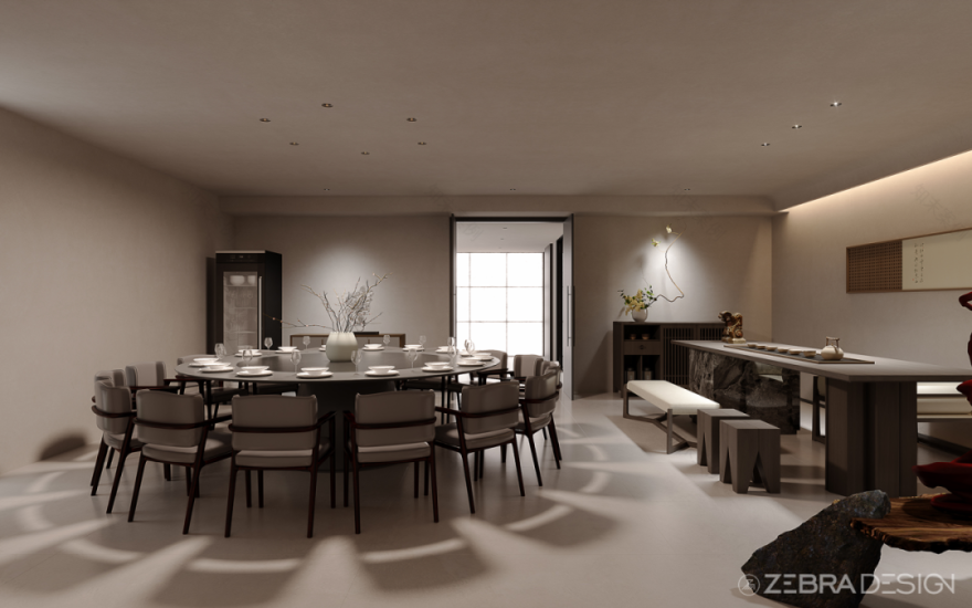 云間会 · 红酒主题的复合式空间设计丨中国桂林丨斑马设计事务所-35