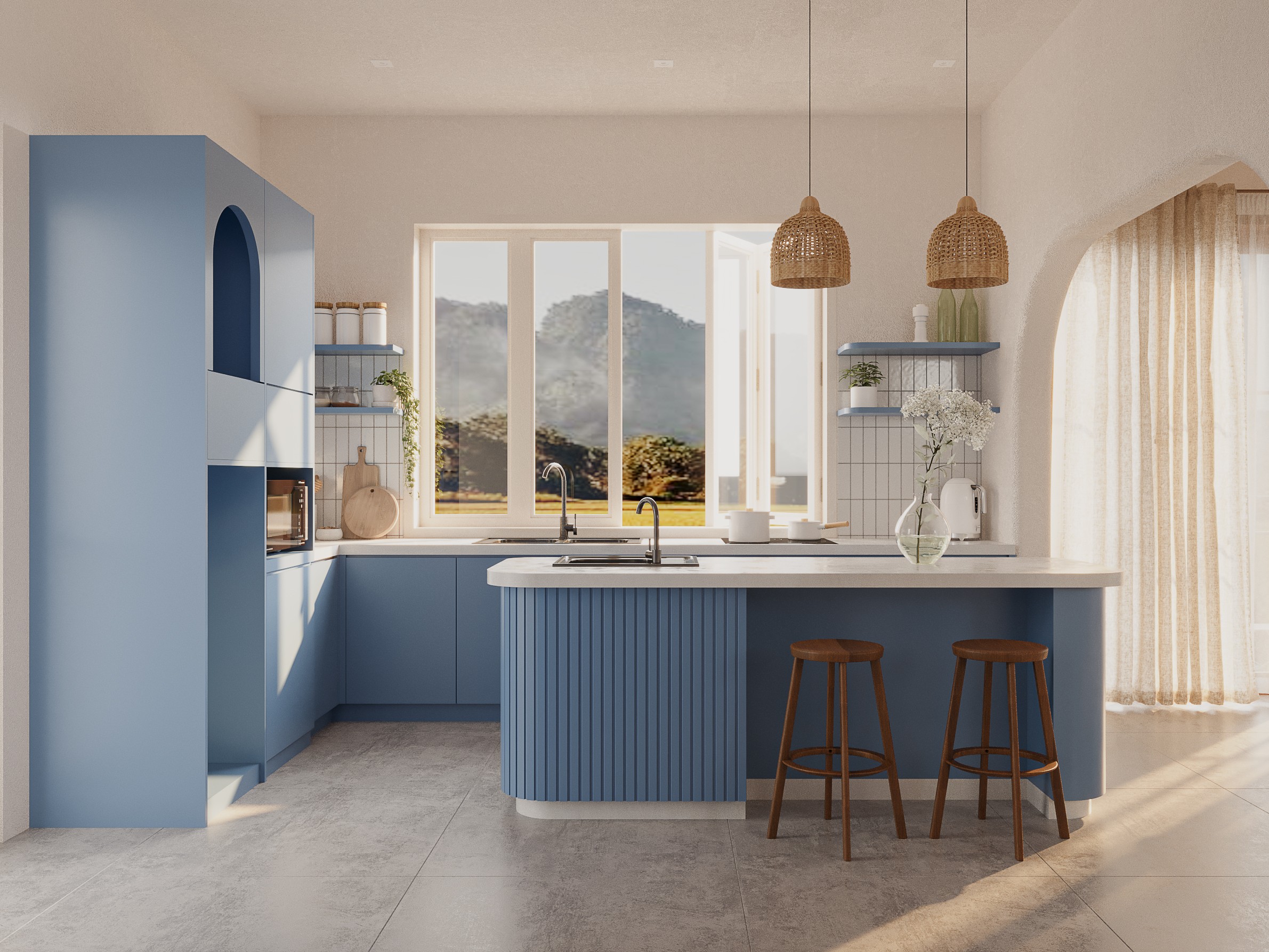 Tropical Scandinavian Villa in Vietnam-13