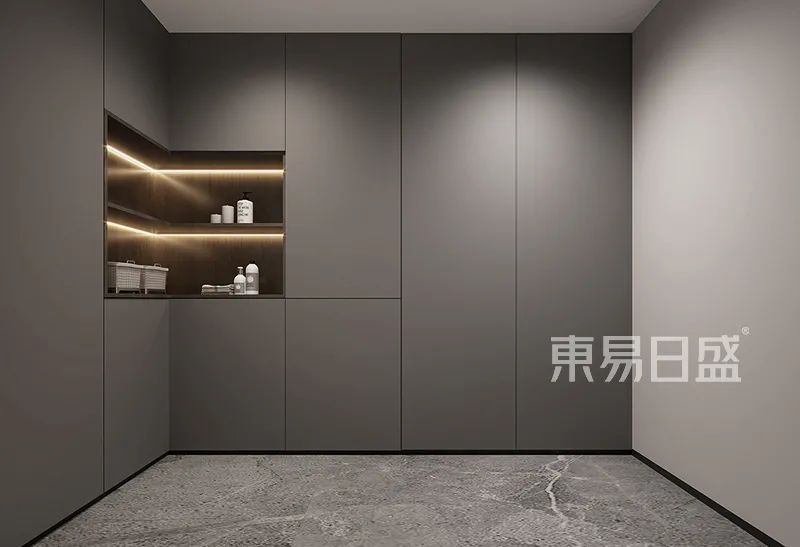 188㎡简约风格大平层装修，安宁和畅的居住理想-2