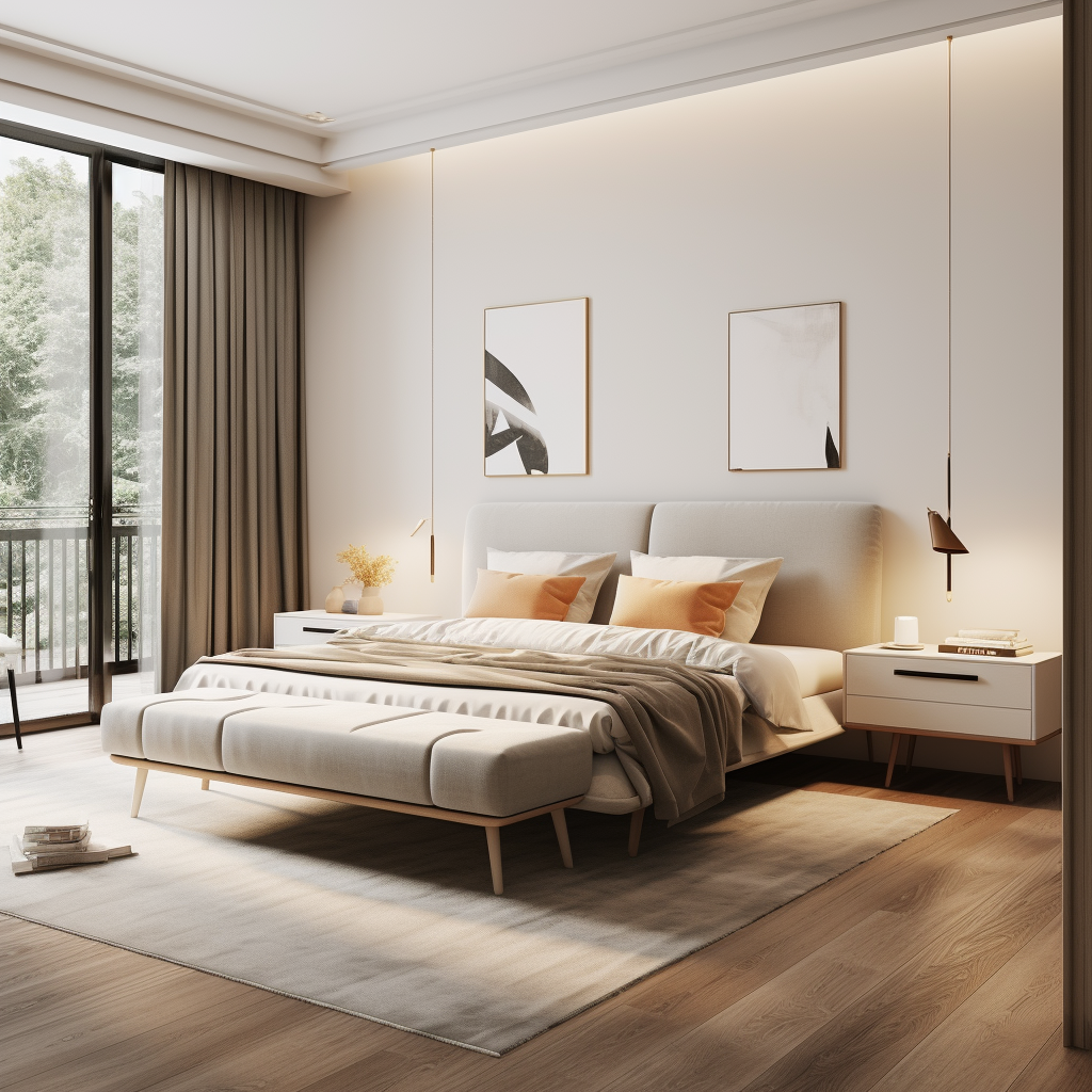 阳光洒进卧室-11