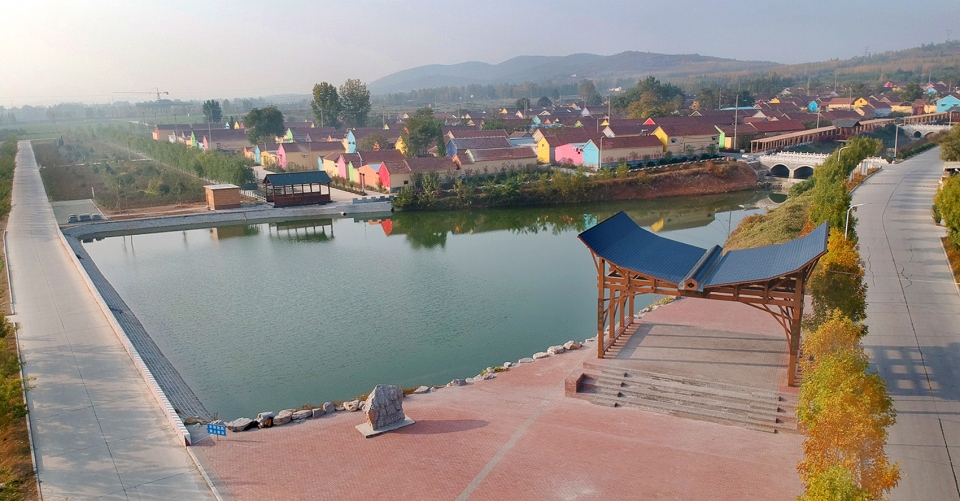 山头村凤凰山山门与舞台设计，淄博 / 房木生景观+中国乡建院城乡共生总工工作室-7