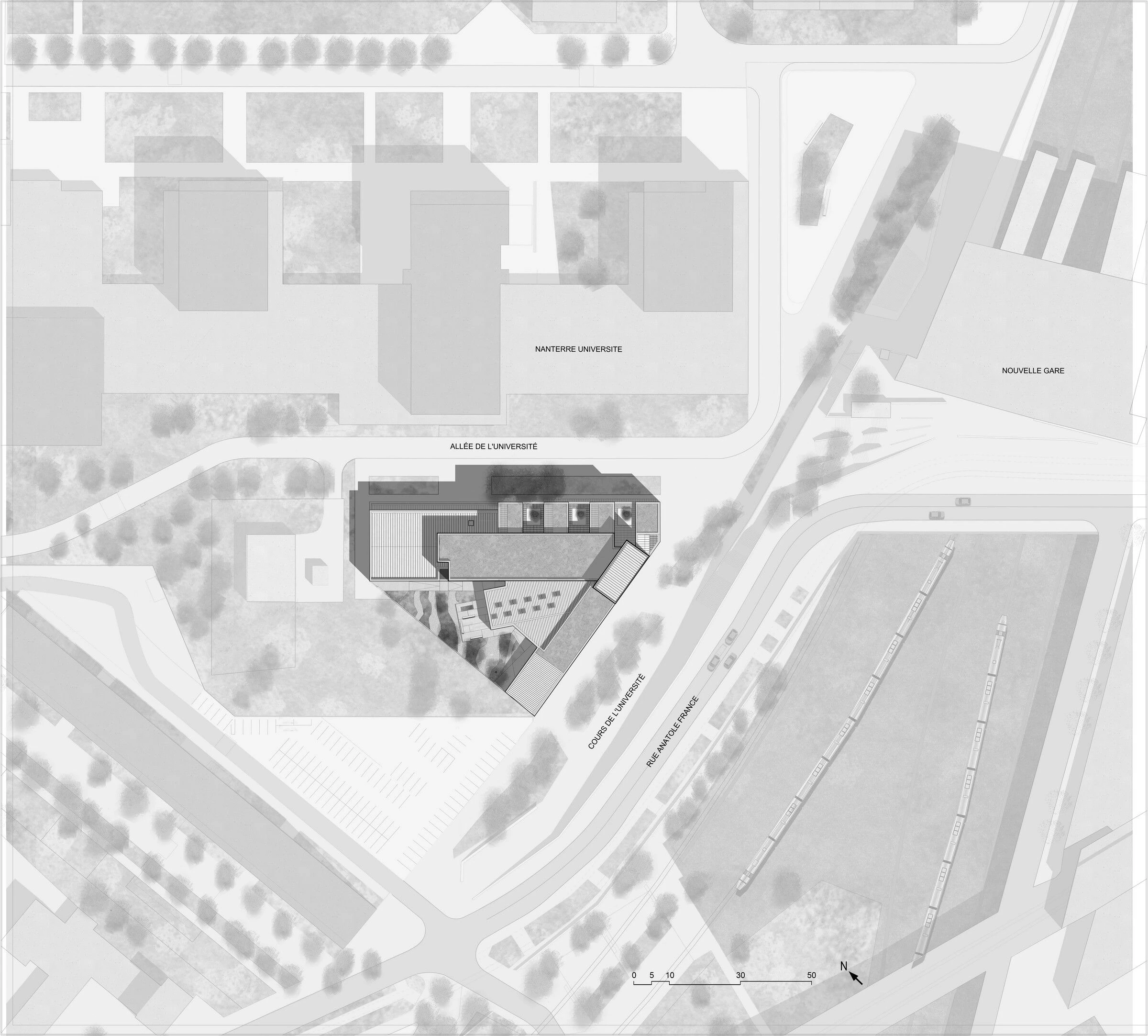 当代国际资源图书馆丨法国巴黎丨Bruno Gaudin Architectes-20