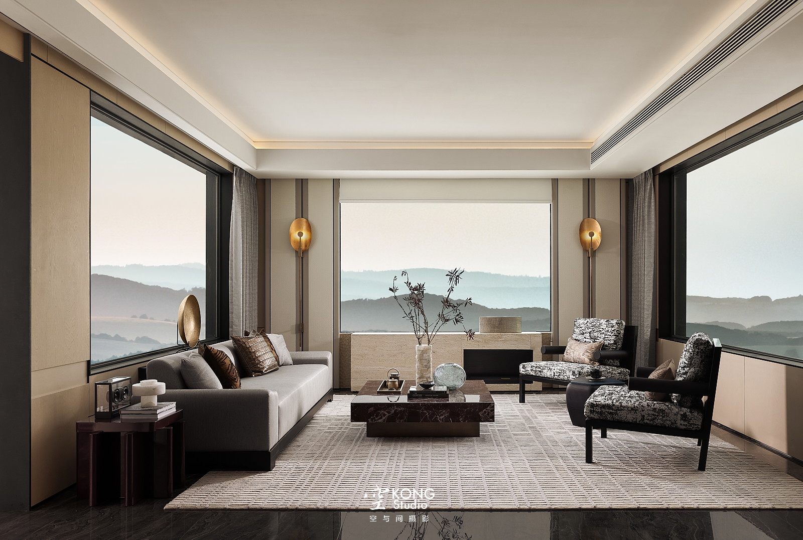 华润·上璟润府172户型样板间丨内构筑设计-2