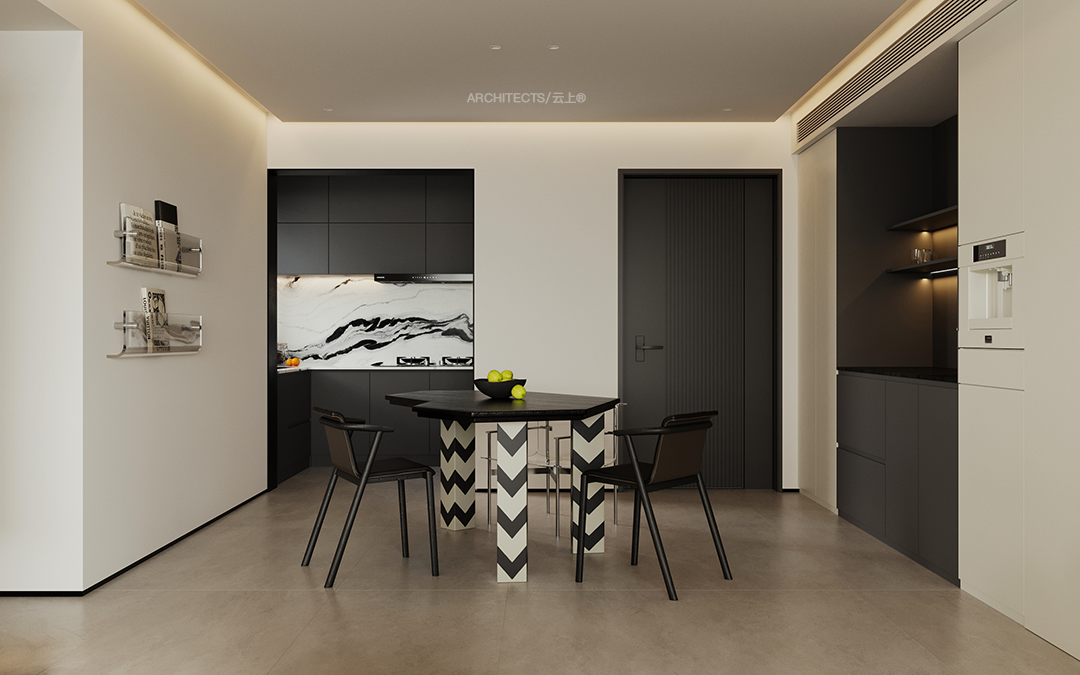 山东淄博佑园 137㎡现代简约家居设计丨中国淄博丨云上译舍-13